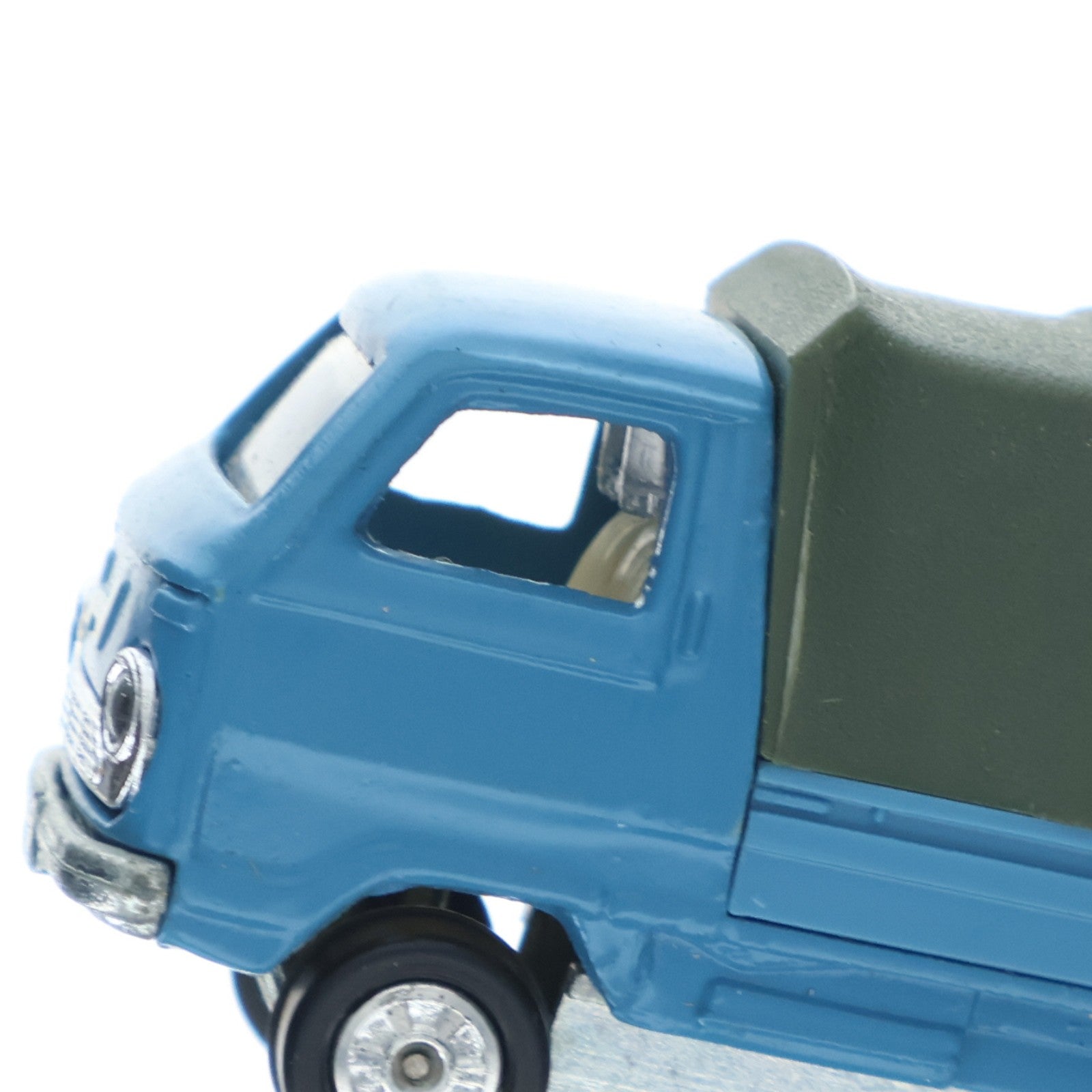 【中古即納】[MDL] トミカ No.18 1/54 ホンダ TN360 トラック(スカイブルー×グリーン/黒箱/日本製) 完成品 ミニカー トミー(19991231)