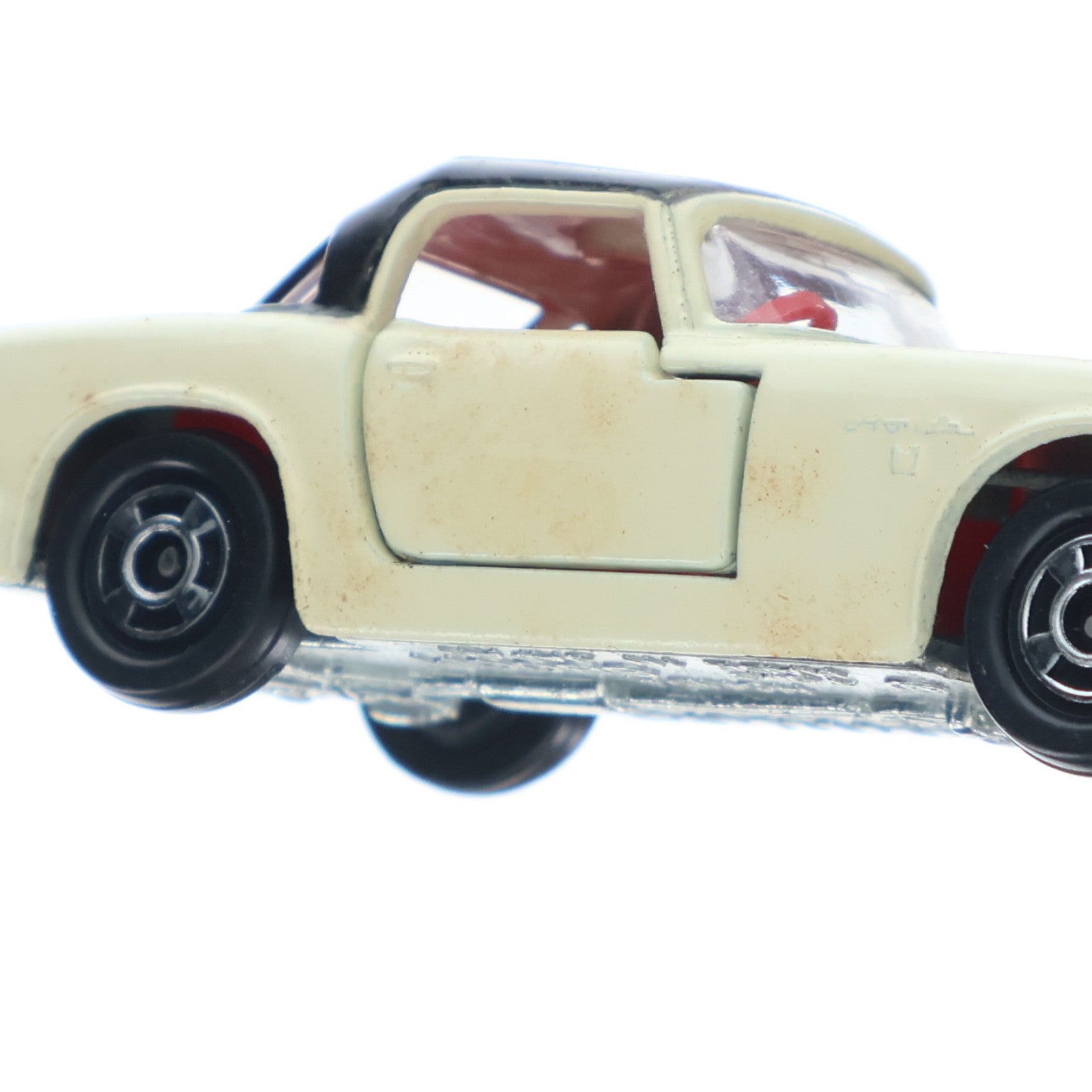 【中古即納】[MDL] トミカ No.23 1/51 ホンダ S800M(アイボリー×ブラック/黒箱) 完成品 ミニカー トミー(19991231)