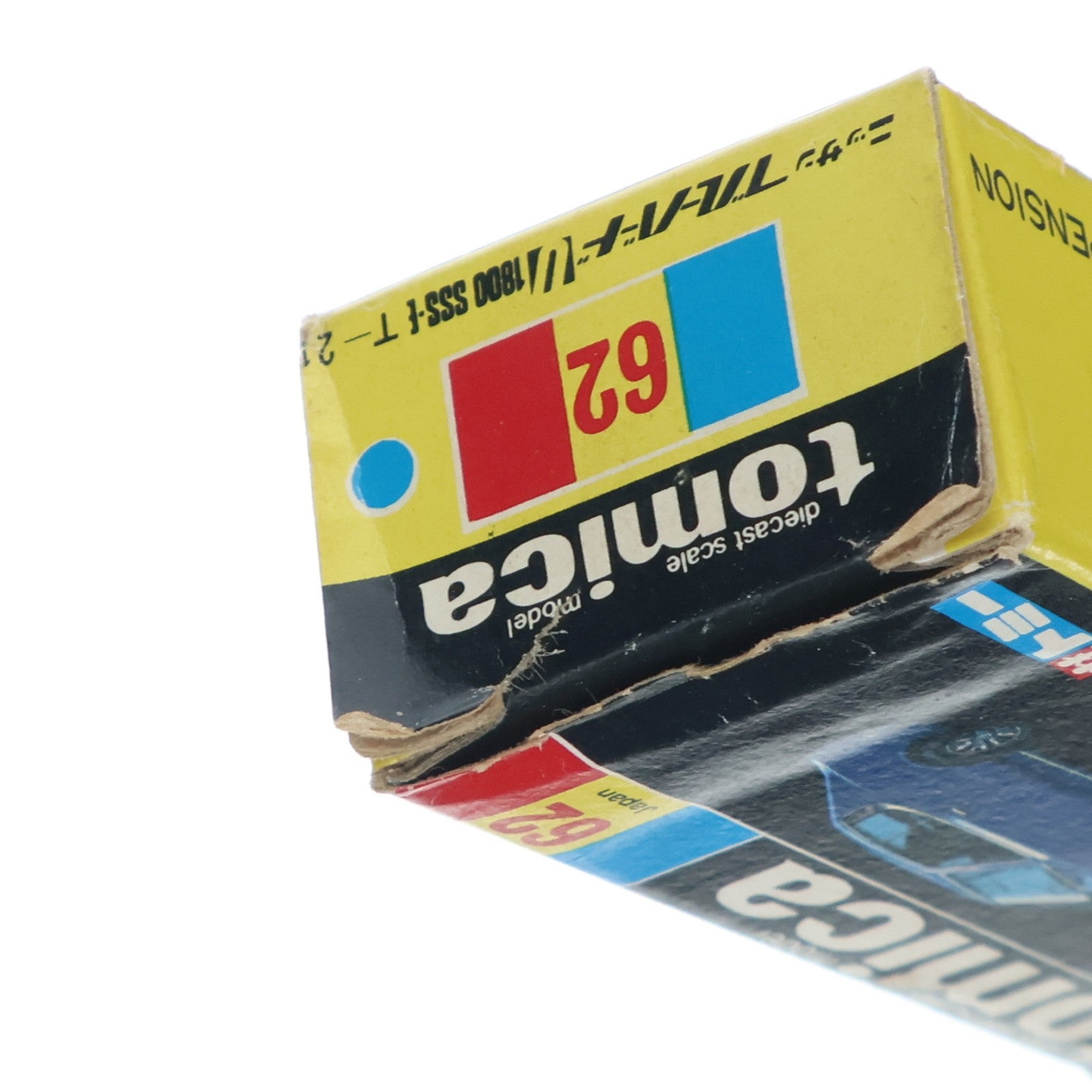 【中古即納】[MDL] トミカ No.62 1/60 ニッサン ブルーバード U 1800 SSS-E(パープル/黒箱/日本製/1Eホイール) 完成品 ミニカー トミー(19991231)