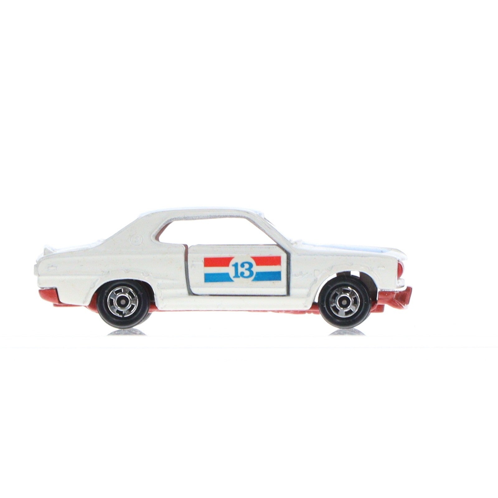 【中古即納】[MDL] トミカ No.21 1/62 日産 スカイライン HT2000 GT-Rレーシング #13(ホワイト×レッド×ブルー/黒箱) 完成品 ミニカー トミー(19991231)