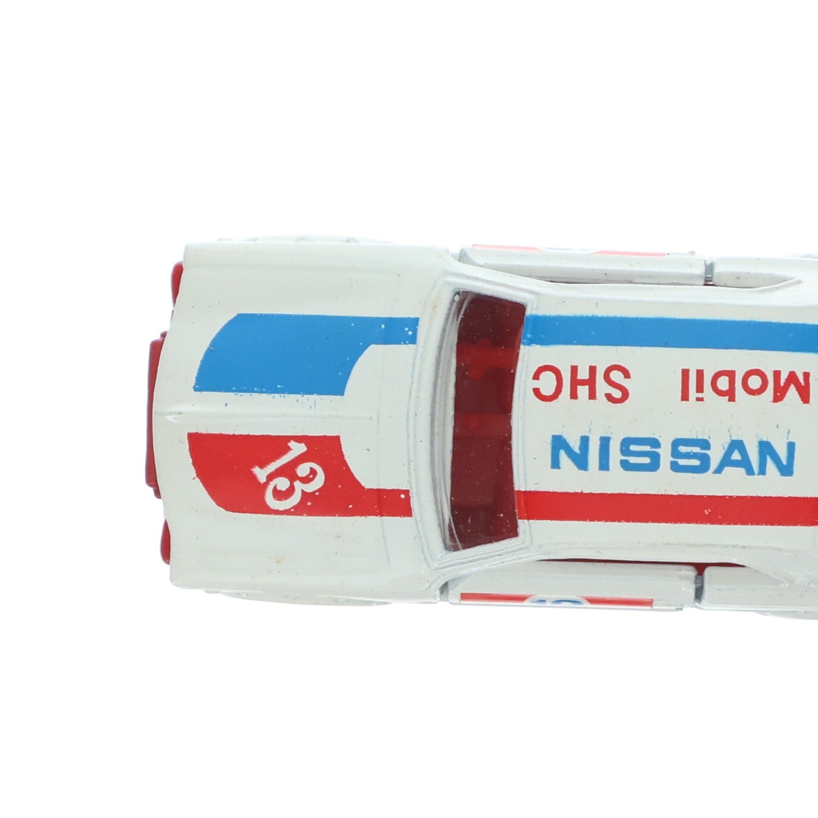 【中古即納】[MDL] トミカ No.21 1/62 日産 スカイライン HT2000 GT-Rレーシング #13(ホワイト×レッド×ブルー/黒箱) 完成品 ミニカー トミー(19991231)