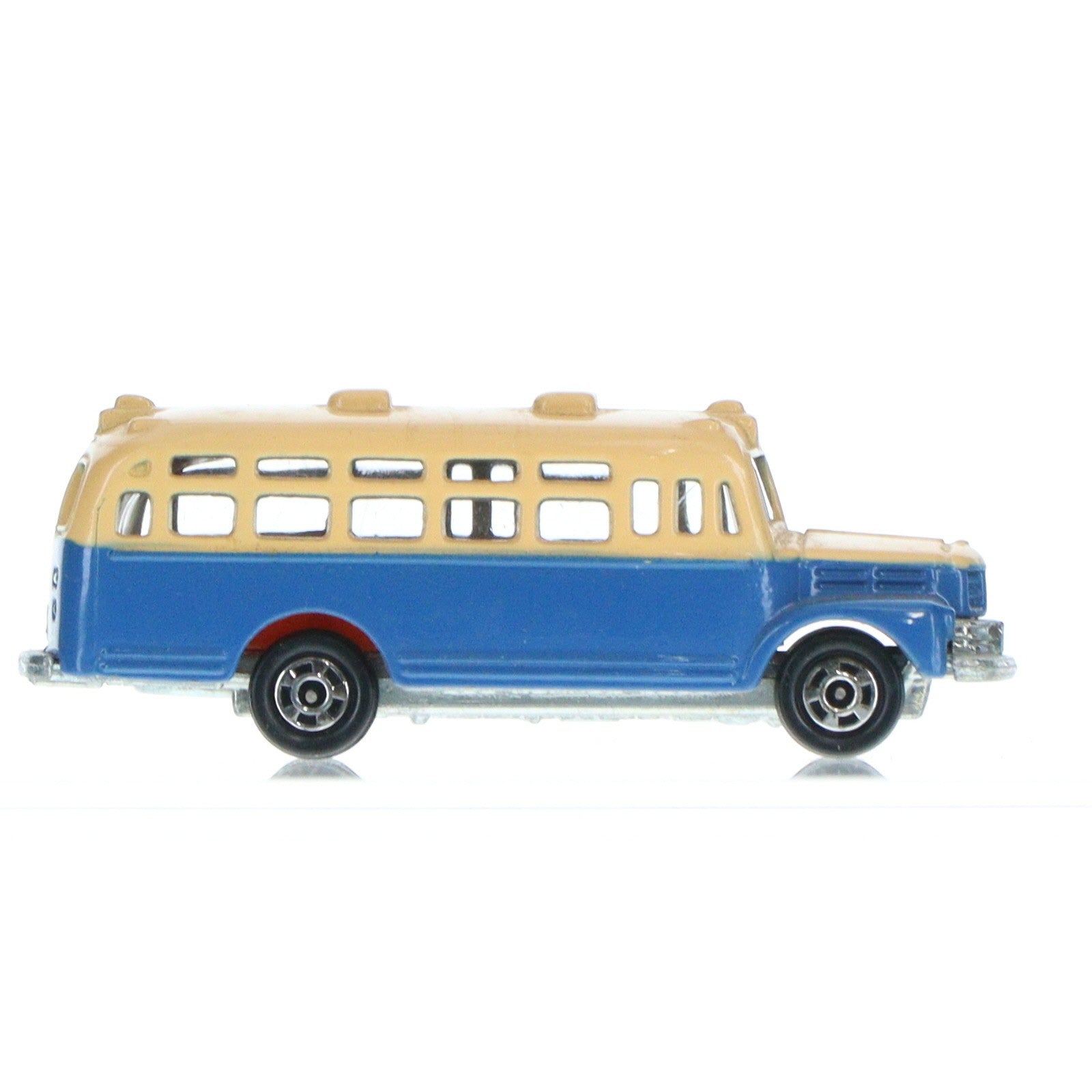 【中古即納】[MDL] トミカ No.6 1/110 いすず ボンネットタイプバス(ブルー×ライトオレンジ/黒箱/日本製) 完成品 ミニカー トミー(19991231)