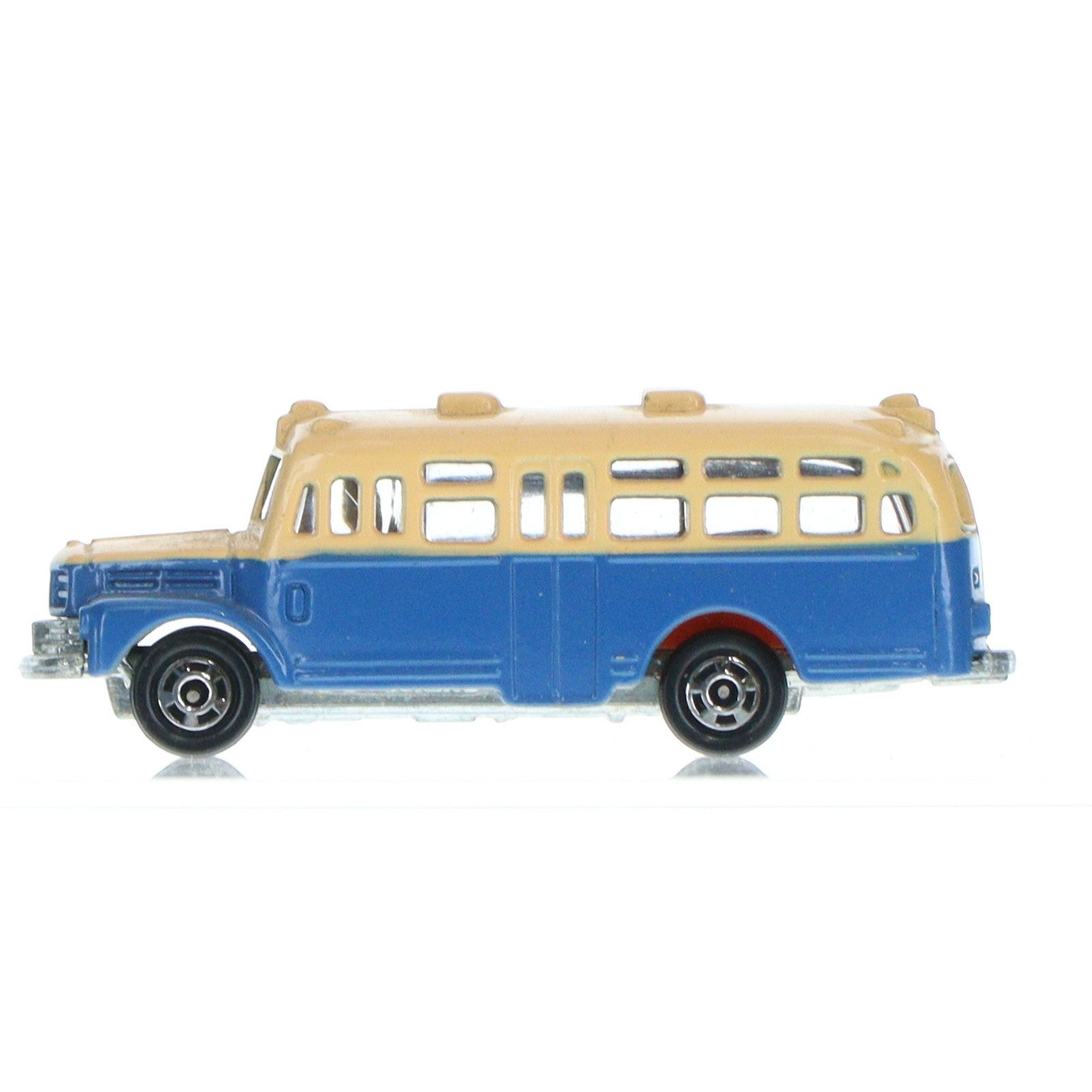 【中古即納】[MDL] トミカ No.6 1/110 いすず ボンネットタイプバス(ブルー×ライトオレンジ/黒箱/日本製) 完成品 ミニカー トミー(19991231)