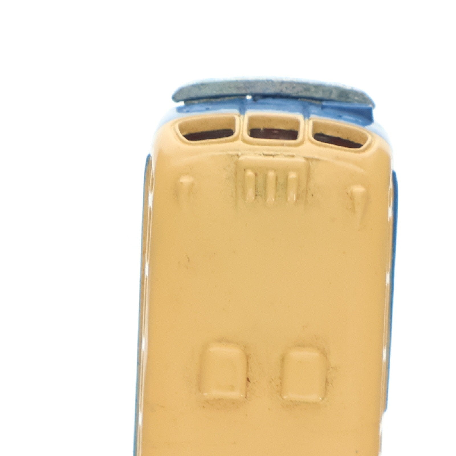 【中古即納】[MDL] トミカ No.6 1/110 いすず ボンネットタイプバス(ブルー×ライトオレンジ/黒箱/日本製) 完成品 ミニカー トミー(19991231)