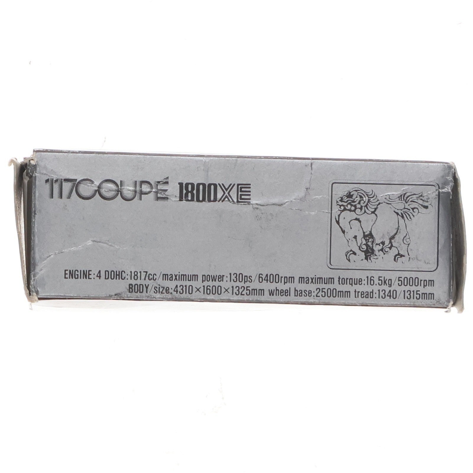 【中古即納】[MDL] トミカ 1/62 ISUZU 117 COUPE 1800XE(シルバー) イイノ特注モデル 完成品 ミニカー トミー(19980331)