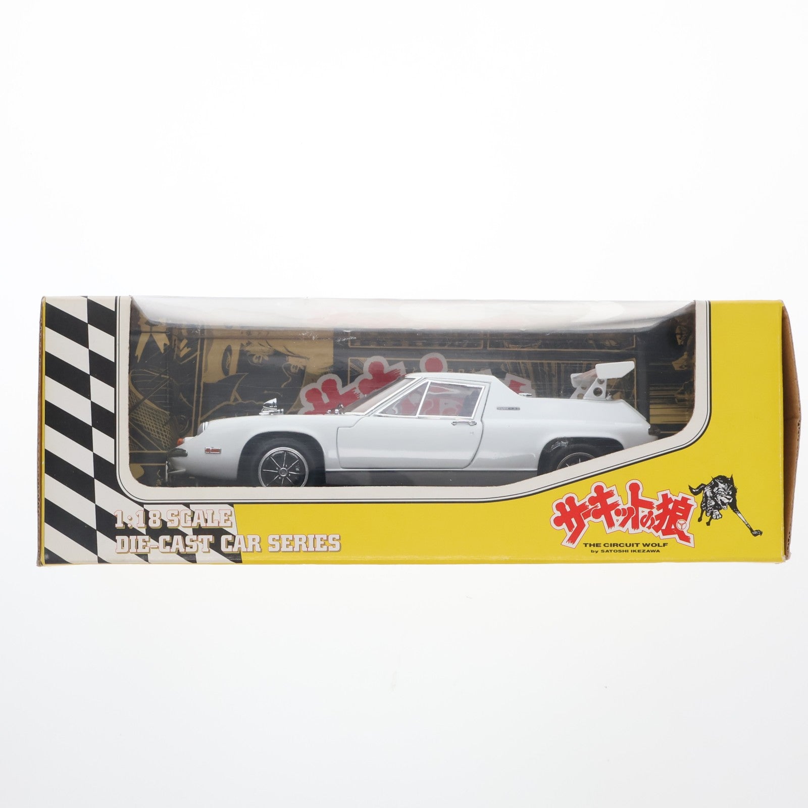 【中古即納】[MDL] 1/18 ロータス ヨーロッパスペシャル サーキットの狼 完成品 ミニカー(08152W) 京商(19981231)