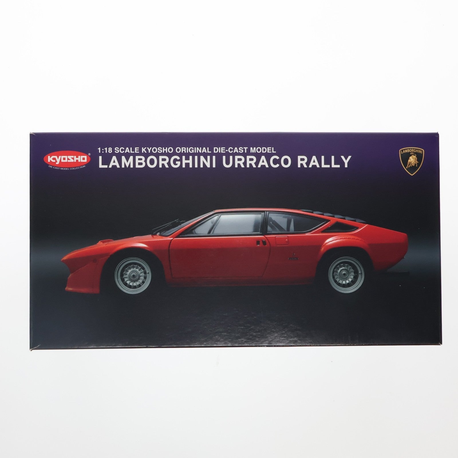 【中古即納】[MDL] 京商オリジナル 1/18 ランボルギーニ ウラッコ ラリー(オレンジ) 完成品 ミニカー(K08442P) 京商(20101031)