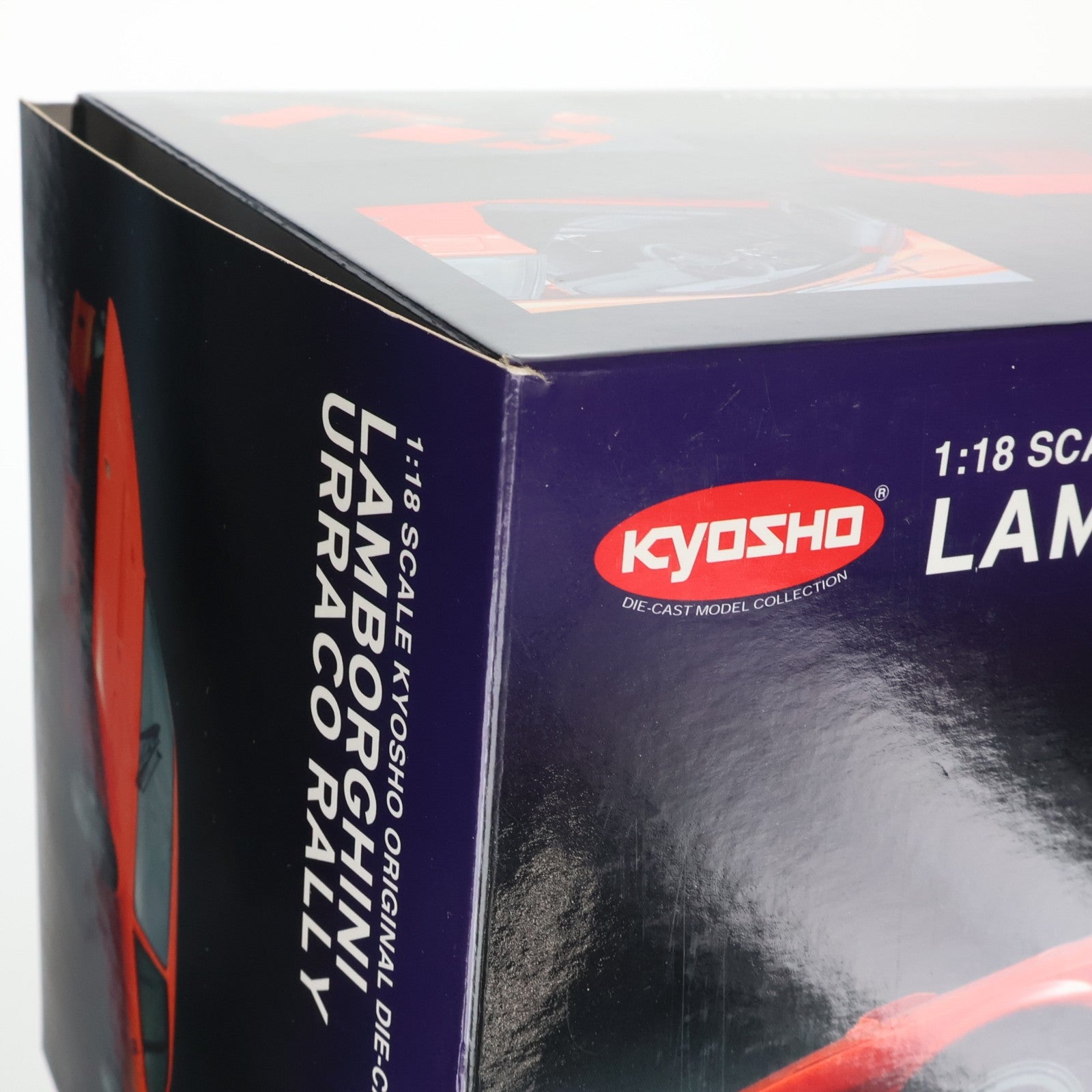 【中古即納】[MDL] 京商オリジナル 1/18 ランボルギーニ ウラッコ ラリー(オレンジ) 完成品 ミニカー(K08442P) 京商(20101031)