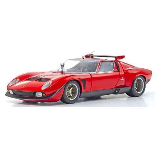 【中古即納】[MDL] 1/18 ランボルギーニ ミウラ SVR(レッド/ブラック) 完成品 ミニカー(KS08319R) 京商(20210430)