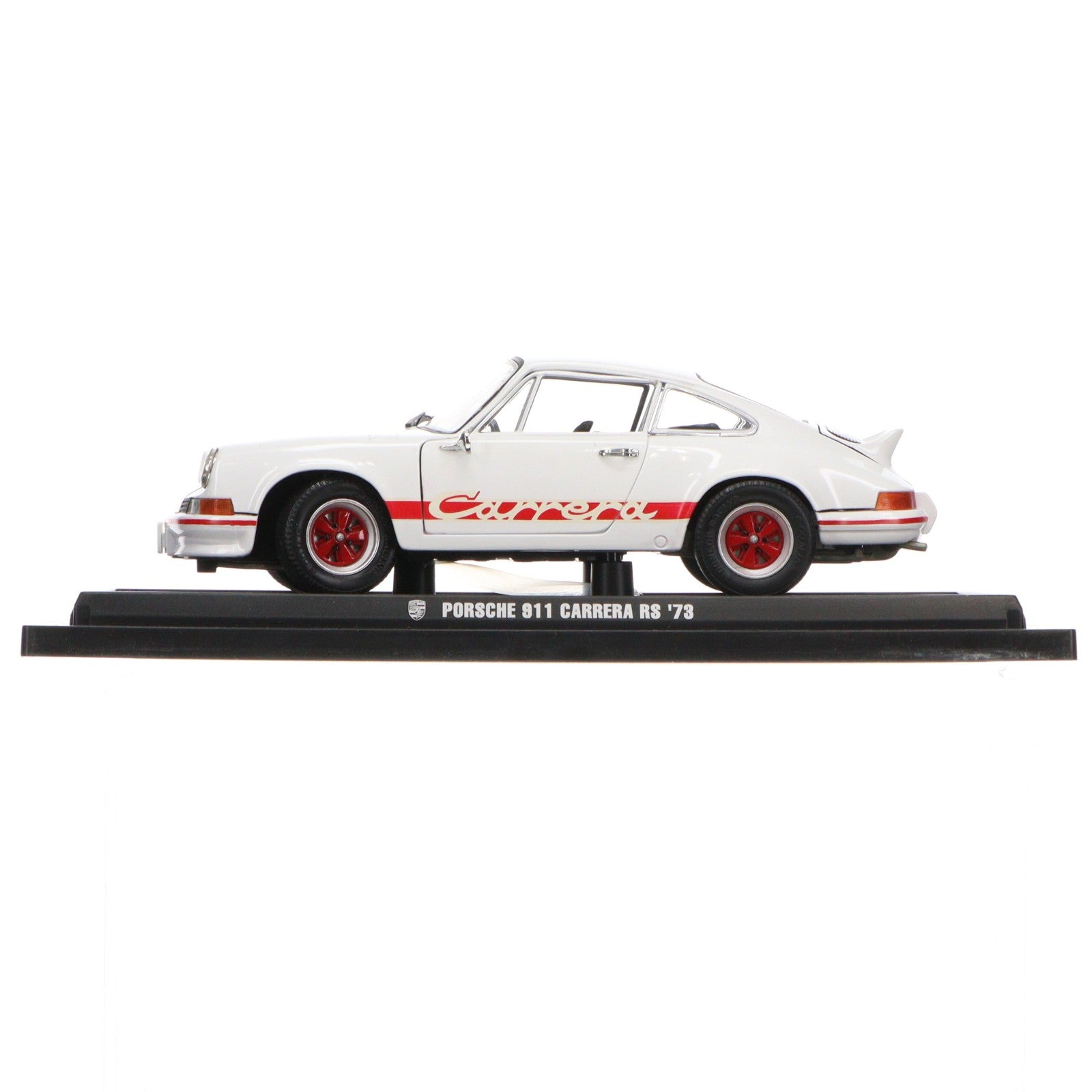 【中古即納】[MDL] 1/18 ポルシェ911 カレラRS'73(ホワイト) サーキットの狼 完成品 ミニカー(08231W) 京商(19981231)
