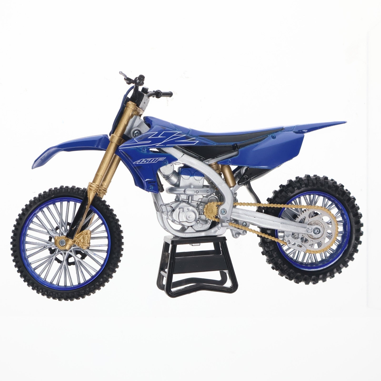 【中古即納】[MDL] 1/12 YAMAHA YZ450F Dirt Bike(ブルー) 完成品 ミニカー(58313) NewRay(ニューレイ)(19991231)