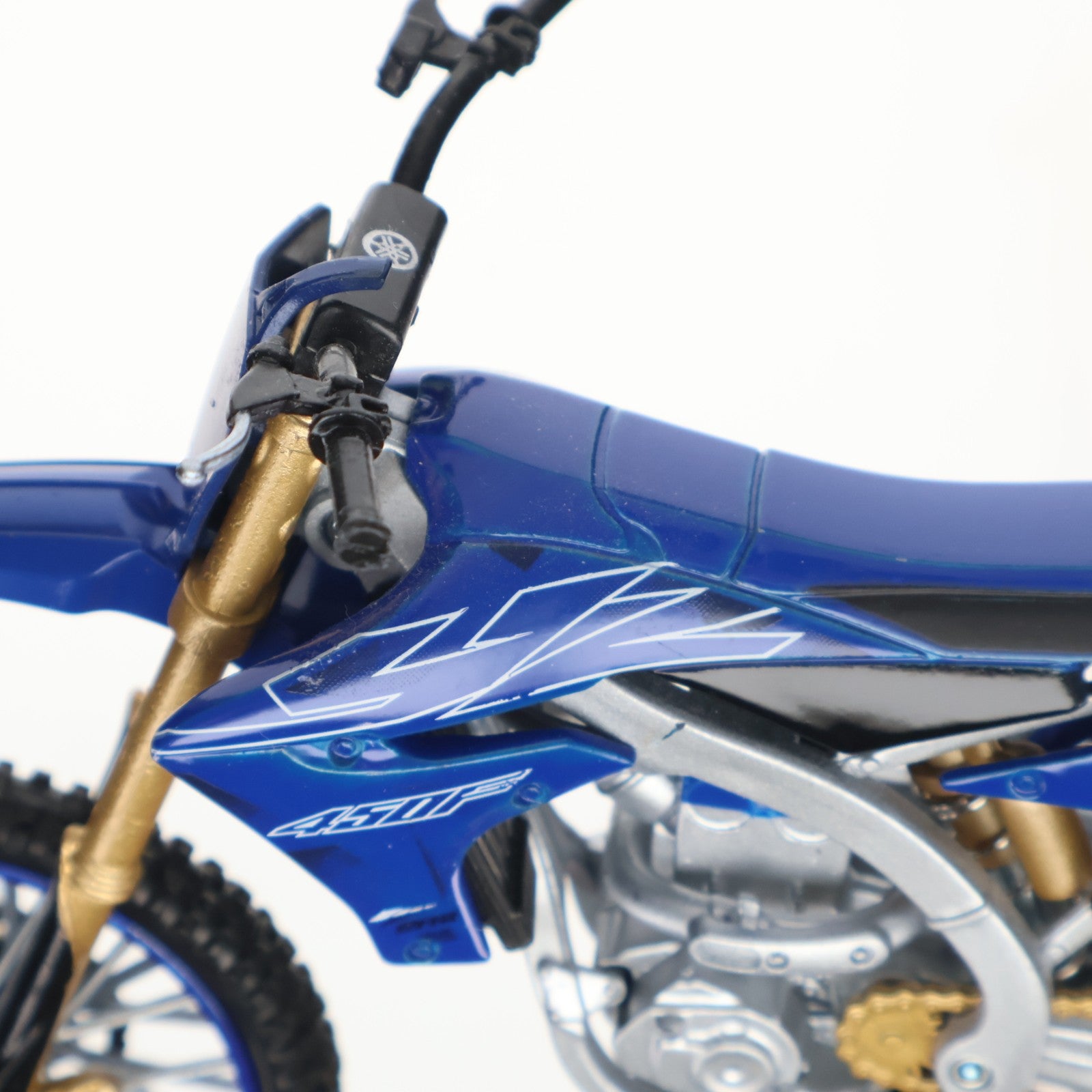 【中古即納】[MDL] 1/12 YAMAHA YZ450F Dirt Bike(ブルー) 完成品 ミニカー(58313) NewRay(ニューレイ)(19991231)