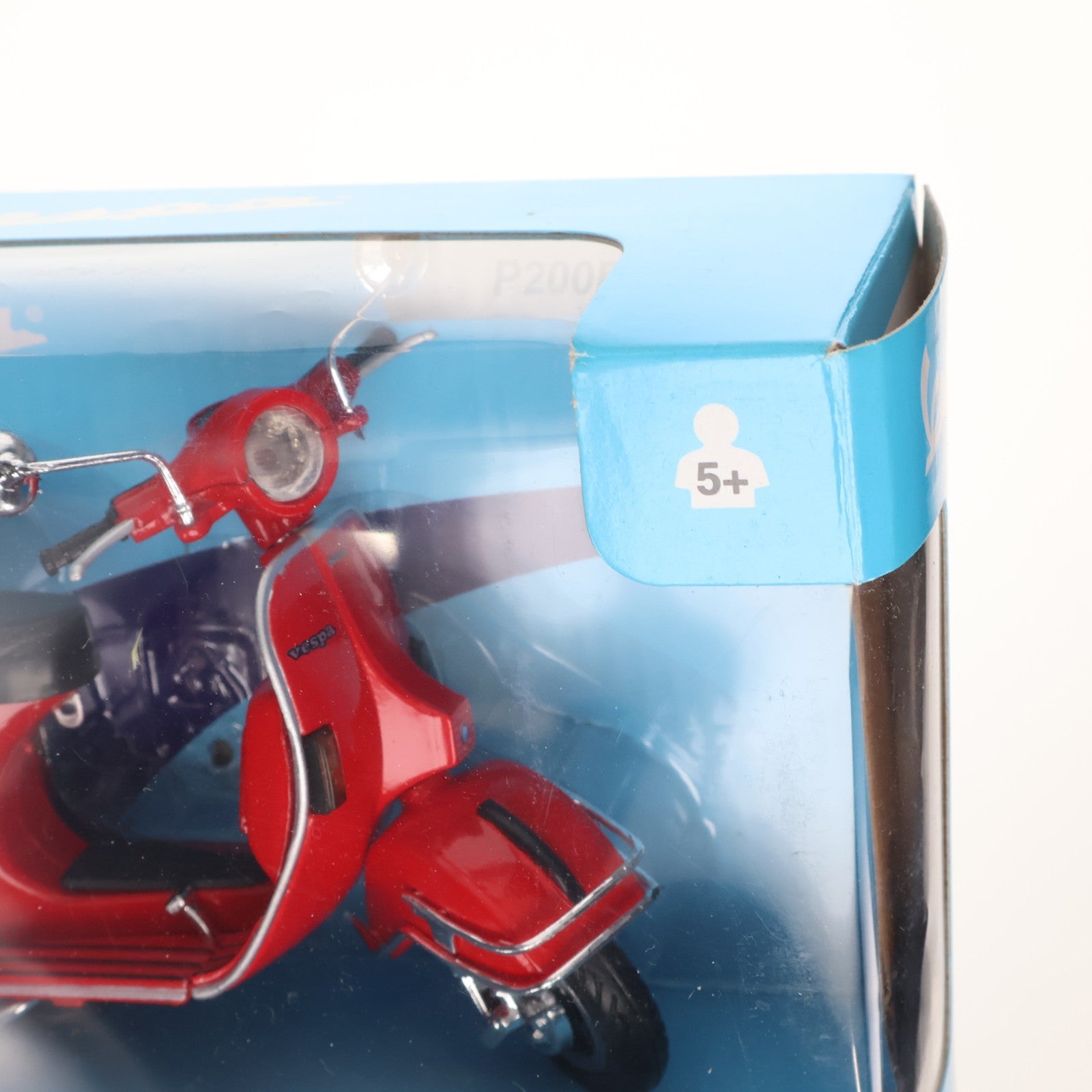 【中古即納】[MDL] 1/12 Vespa P200E del 1978(レッド) 完成品 ミニカー(42123) NewRay(ニューレイ)(19991231)