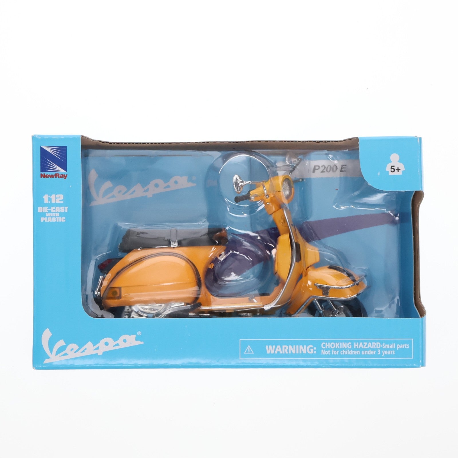 【中古即納】[MDL] 1/12 Vespa P200E del 1978(レッド) 完成品 ミニカー(42123) NewRay(ニューレイ)(19991231)