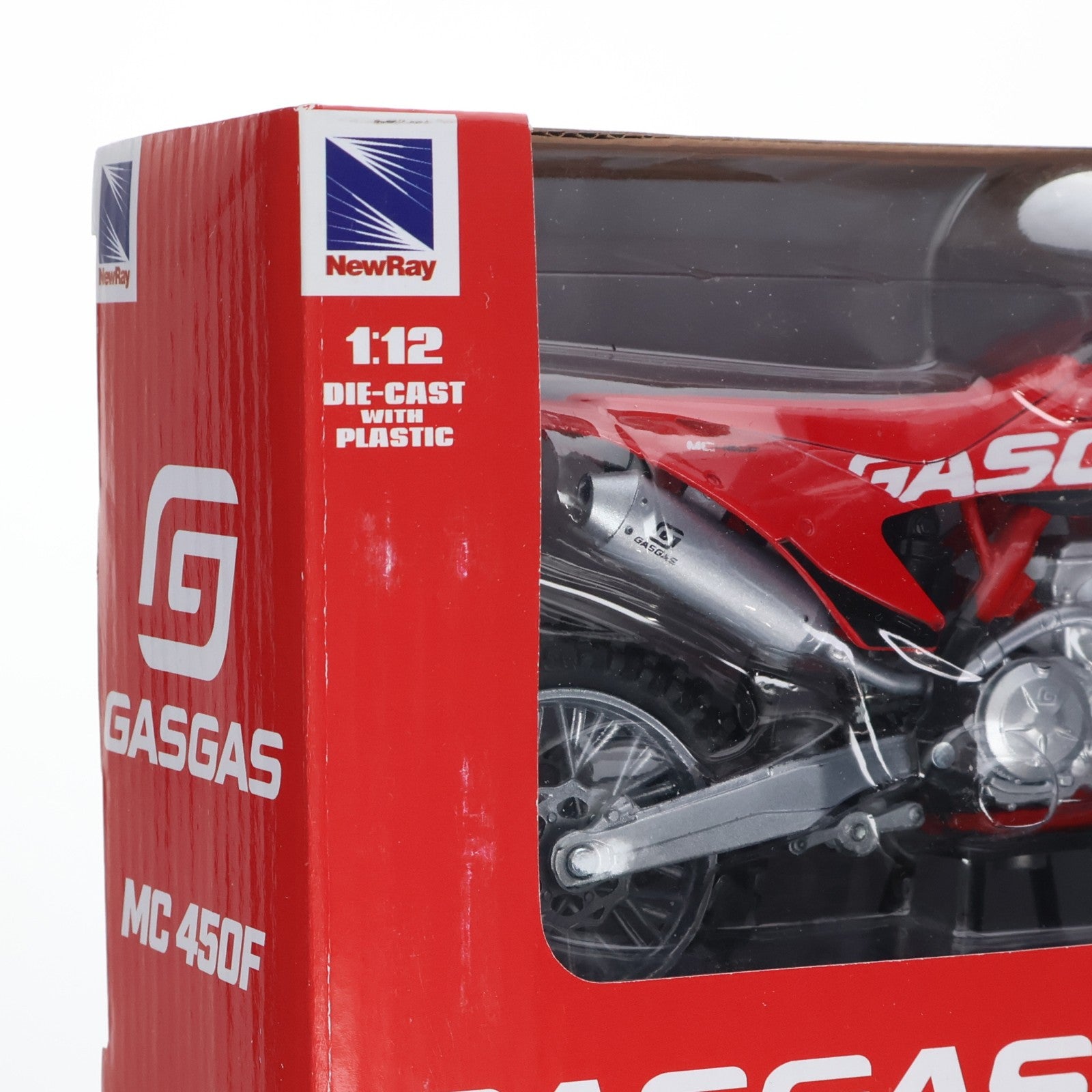 【中古即納】[MDL] 1/12 GASGAS MC450F 完成品 ミニカー(58293) NewRay(ニューレイ)(19991231)