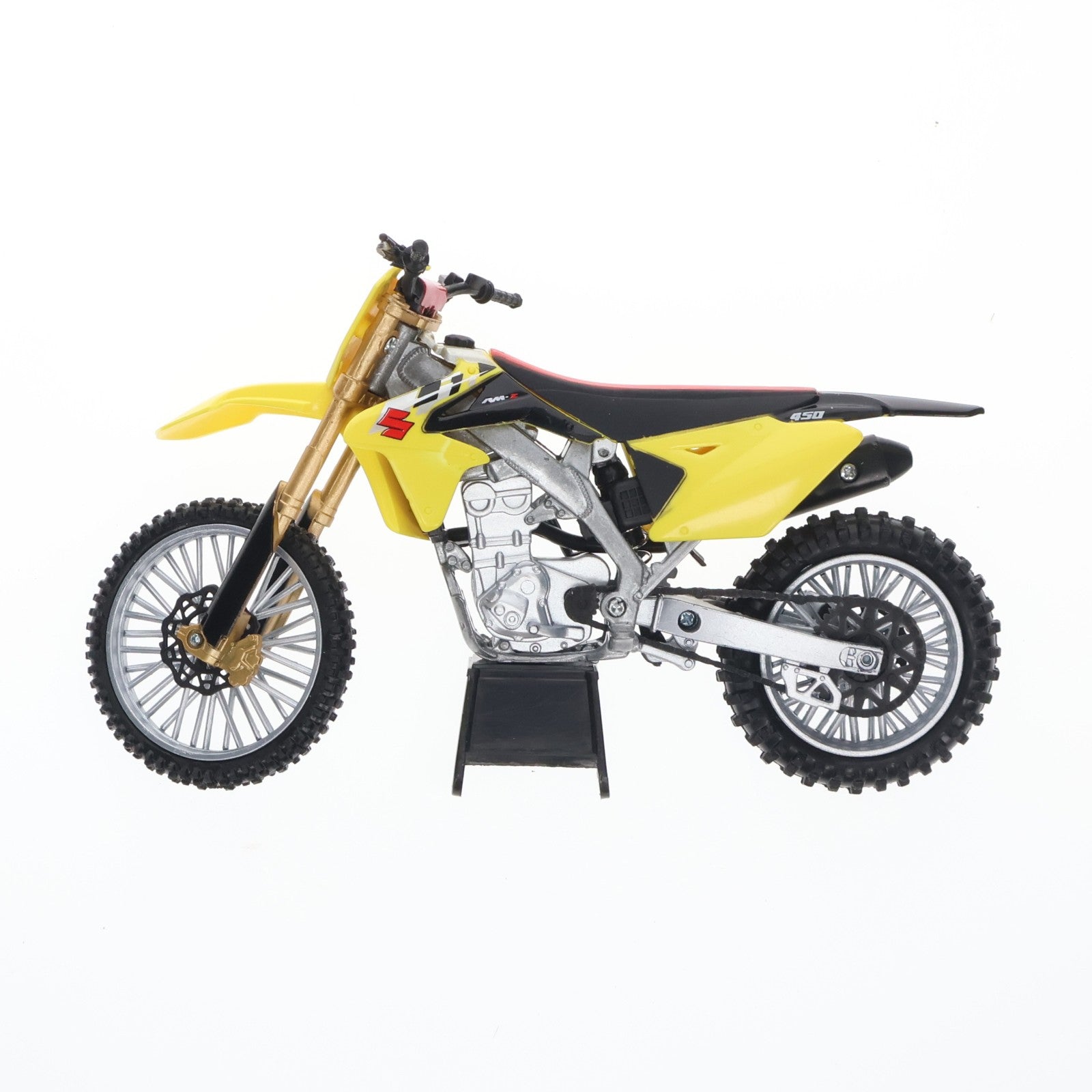 【中古即納】[MDL] 1/12 SUZUKI RM-Z450(イエロー×ブラック) 完成品 ミニカー(57643) NewRay(ニューレイ)(19991231)