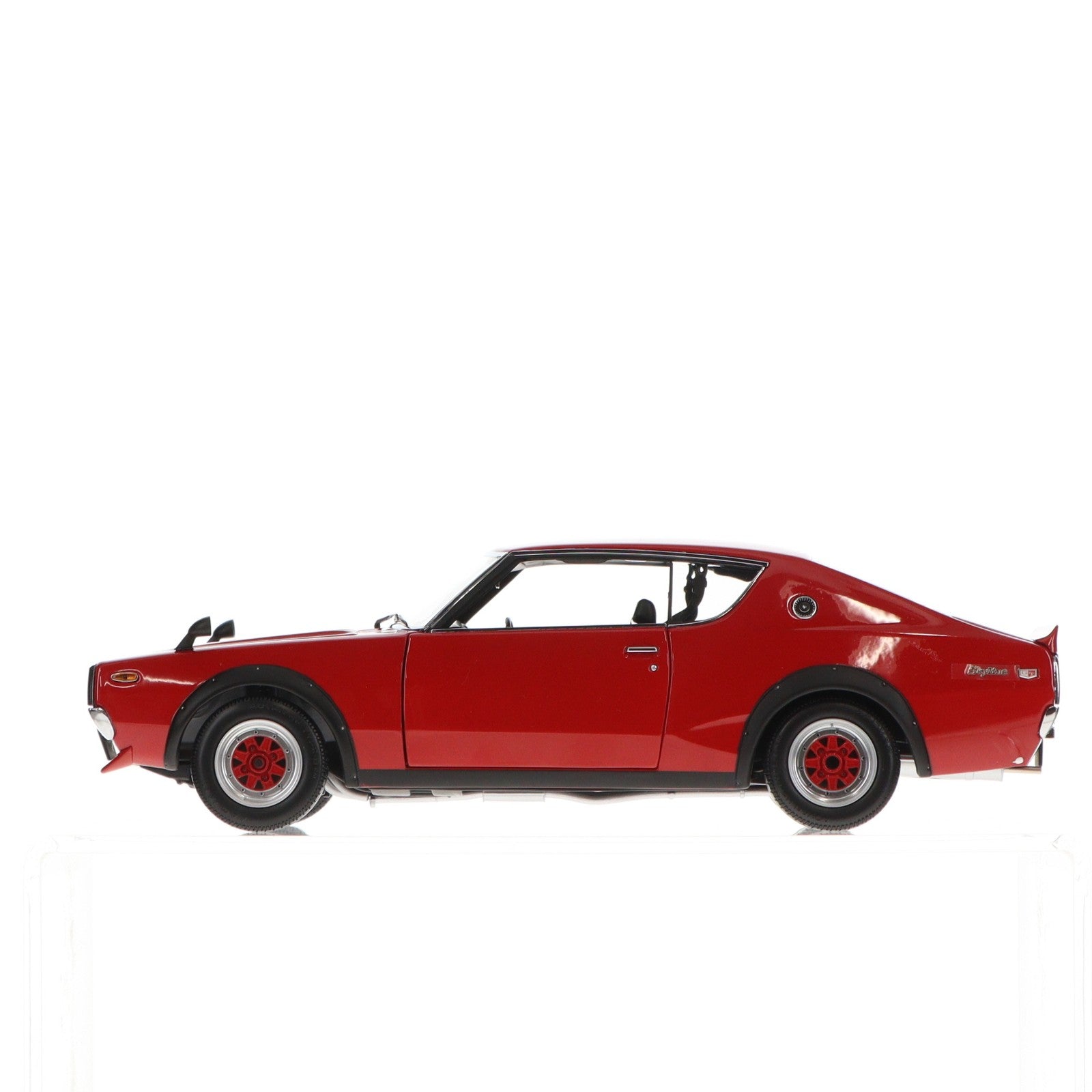 【中古即納】[MDL] 1/18 Nissan Skyline(スカイライン) 2000 GT-R KPGC110 1972 StreetSports Order Limited(レッド) 完成品 ミニカー(K08254R) 京商(20091031)