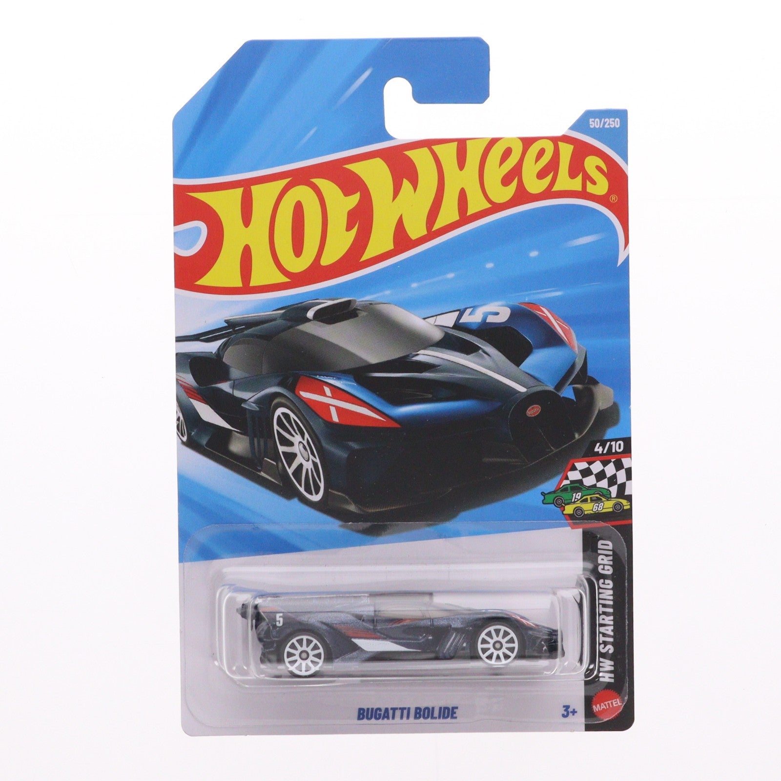 【中古即納】[MDL] Hot Wheels(ホットウィール) ベーシックカー 1/64 BUGATTI BOLIDE(ブガッティ・ボライド) 完成品 ミニカー(JJJ20) マテル(20260207)