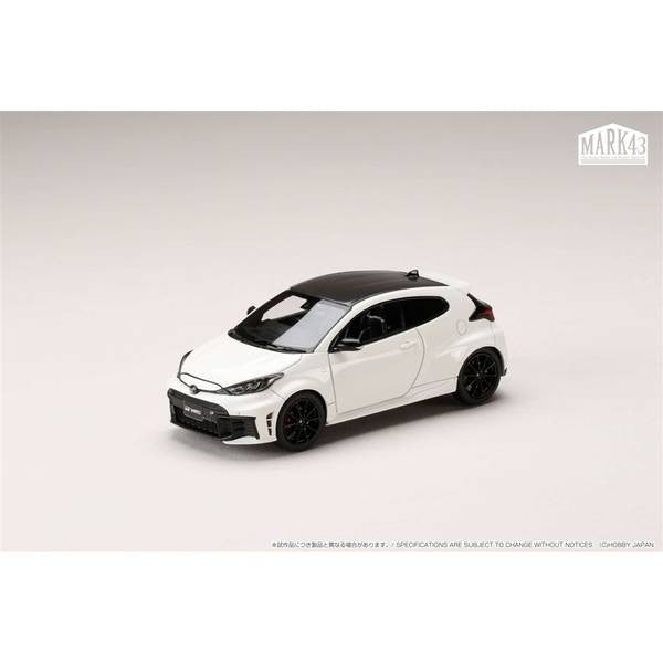 【中古即納】[MDL] 1/43 トヨタ GRヤリス RZ High performance 2024 スーパーホワイトII 完成品 ミニカー(PM43145BW) MARK43(20250228)