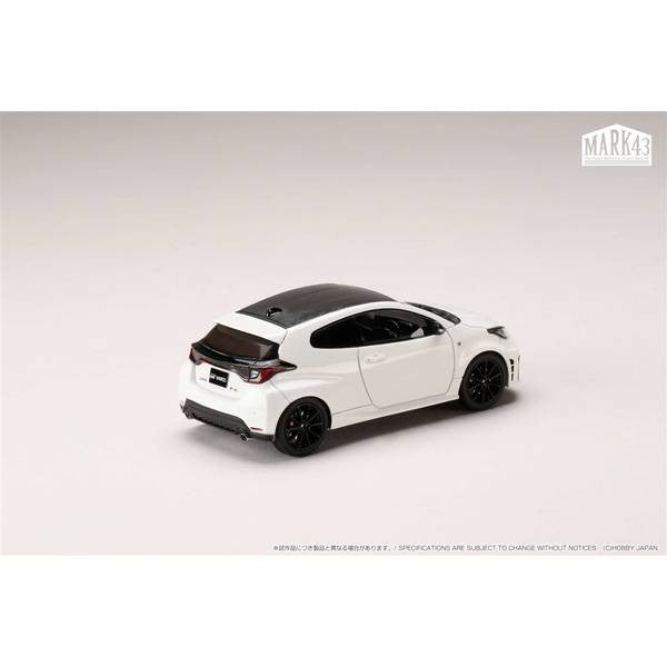 【中古即納】[MDL] 1/43 トヨタ GRヤリス RZ High performance 2024 スーパーホワイトII 完成品 ミニカー(PM43145BW) MARK43(20250228)