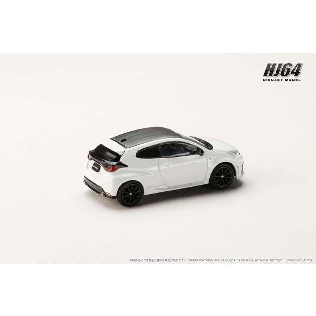 【中古即納】[MDL] 1/64 トヨタ GR ヤリス RZハイパフォーマンス 2024(スーパーホワイトII ) 完成品 ミニカー(HJ641087W) ホビージャパン(20251130)
