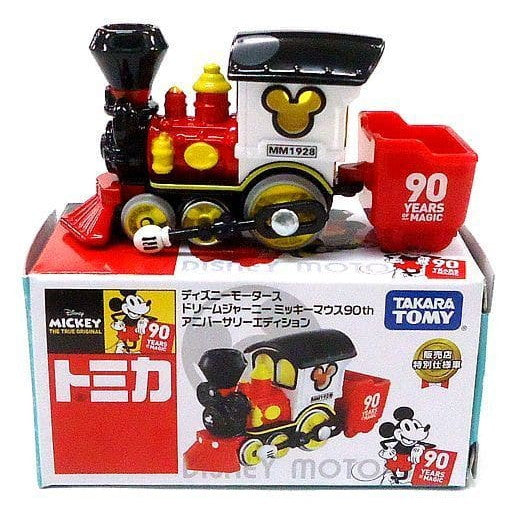 【中古即納】[MDL] セブン&アイ限定 トミカ ディズニーモータース ドリームジャーニー ミッキーマウス90th 販売店特別仕様車(ブラック×レッド×ホワイト) 完成品 ミニカー タカラトミー(20181130)
