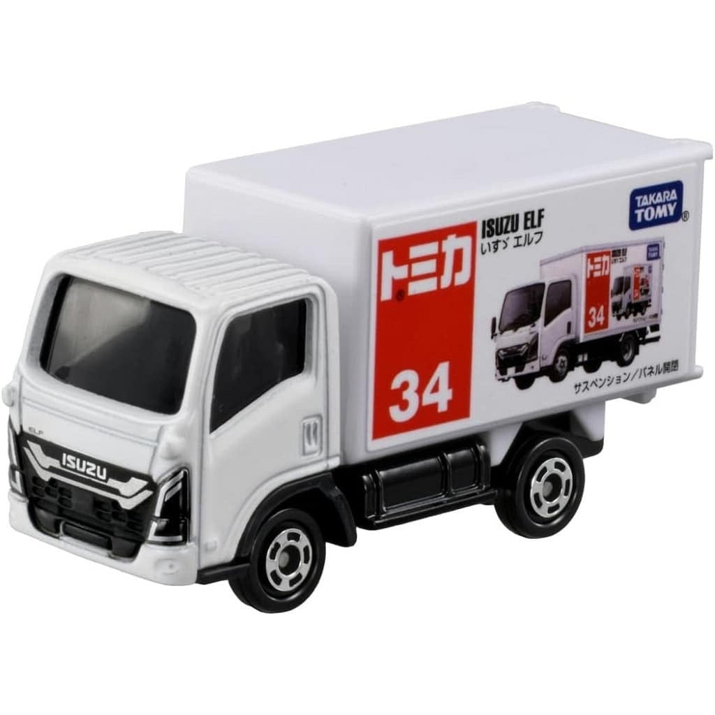 【中古即納】[MDL] トミカ No.34 いすず エルフ 完成品 ミニカー タカラトミー(20241019)