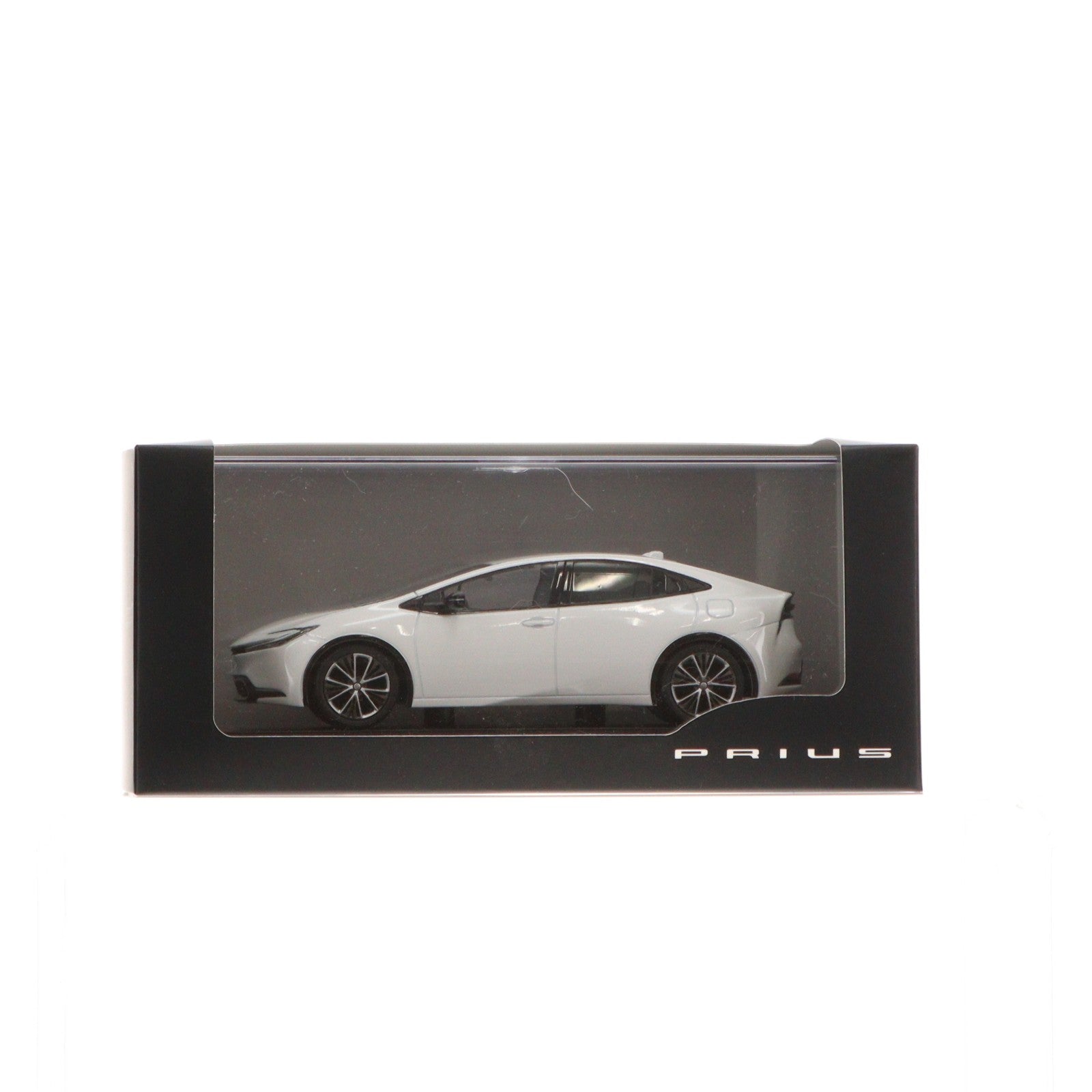 【中古即納】[MDL] 1/30 TOYOTA PRIUS(プリウス)(プラチナホワイトパールマイカ) カラーサンプル用ディスプレイモデル 完成品 ミニカー(089) パルック(19991231)