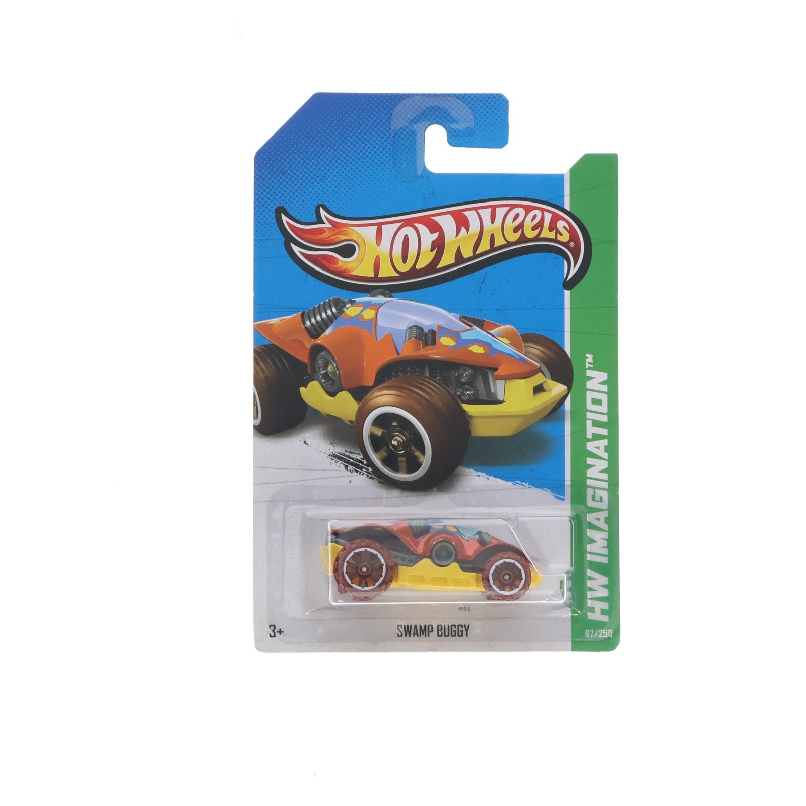 【中古即納】[MDL] (単品) Hot Wheels(ホットウィール) HW IMAGINATION 1/64 SWAMP BUGGY(スワンプバギー)(オレンジ×ブルー) 完成品 ミニカー(X1714-07A3) マテル(20130309)