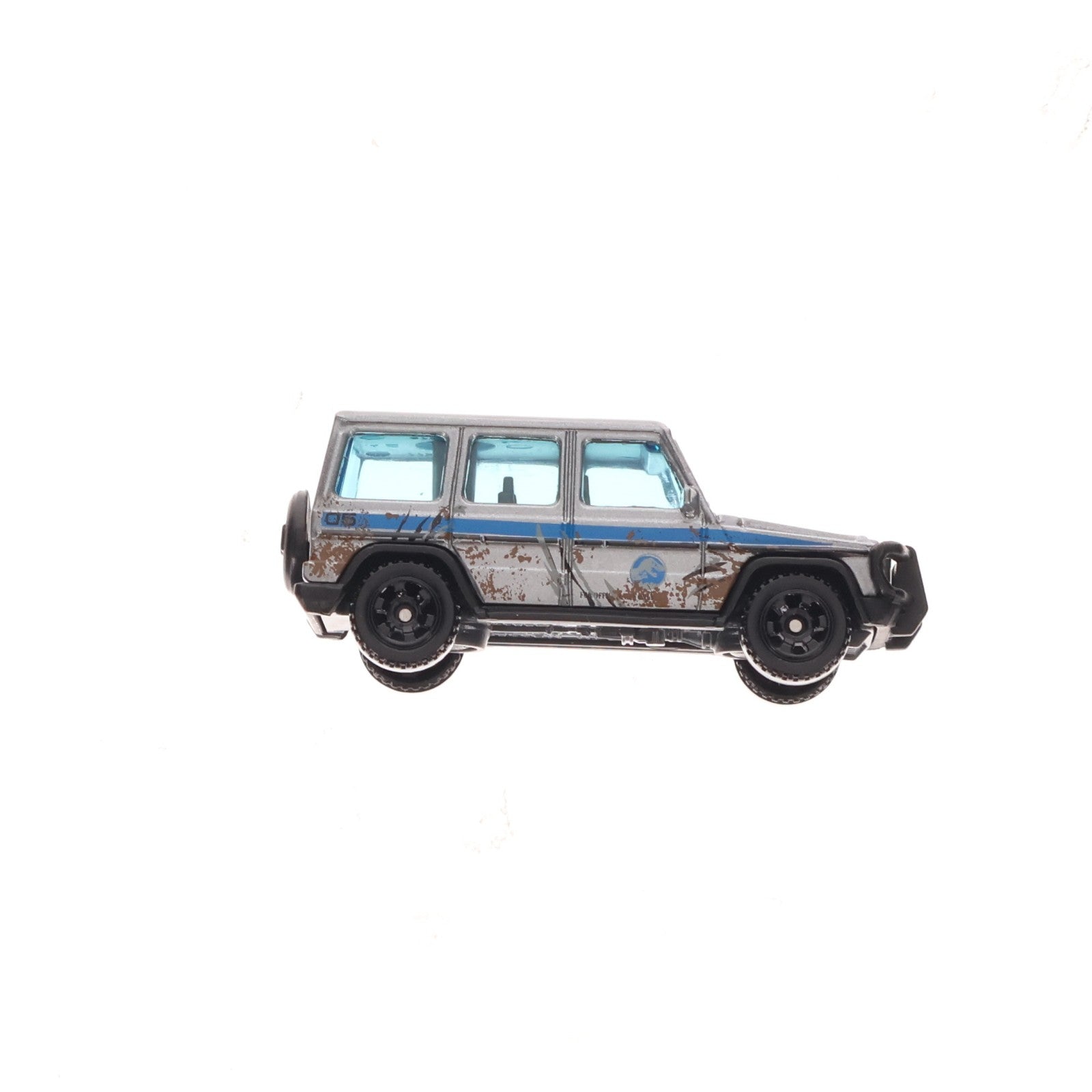 【中古即納】[MDL] (単品) MATCHBOX(マッチボックス) 1/64 '14 MERCEDES BENZ(メルセデス・ベンツ) G550(シルバー) ジュラシック・ワールド/新たなる支配者 完成品 ミニカー(HBH12) マテル(20221231)