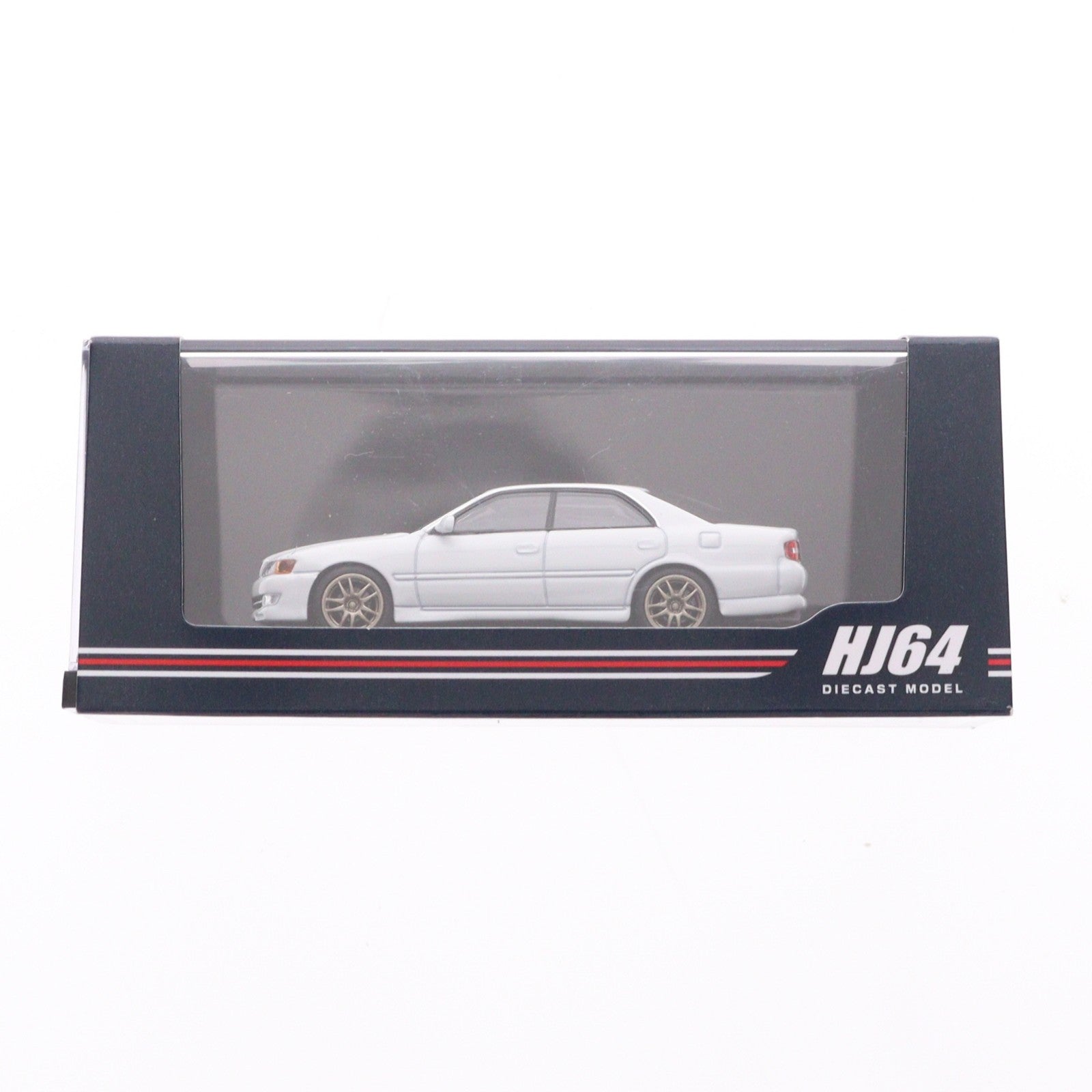 【中古即納】[MDL] 1/64 トヨタ チェイサー ツアラーV (JZX100) アーリー バージョン (1996) JDM STYLE 10 スポークホイール スーパーホワイトII 完成品 ミニカー(HJ645072AW) ホビージャパン(20251128)