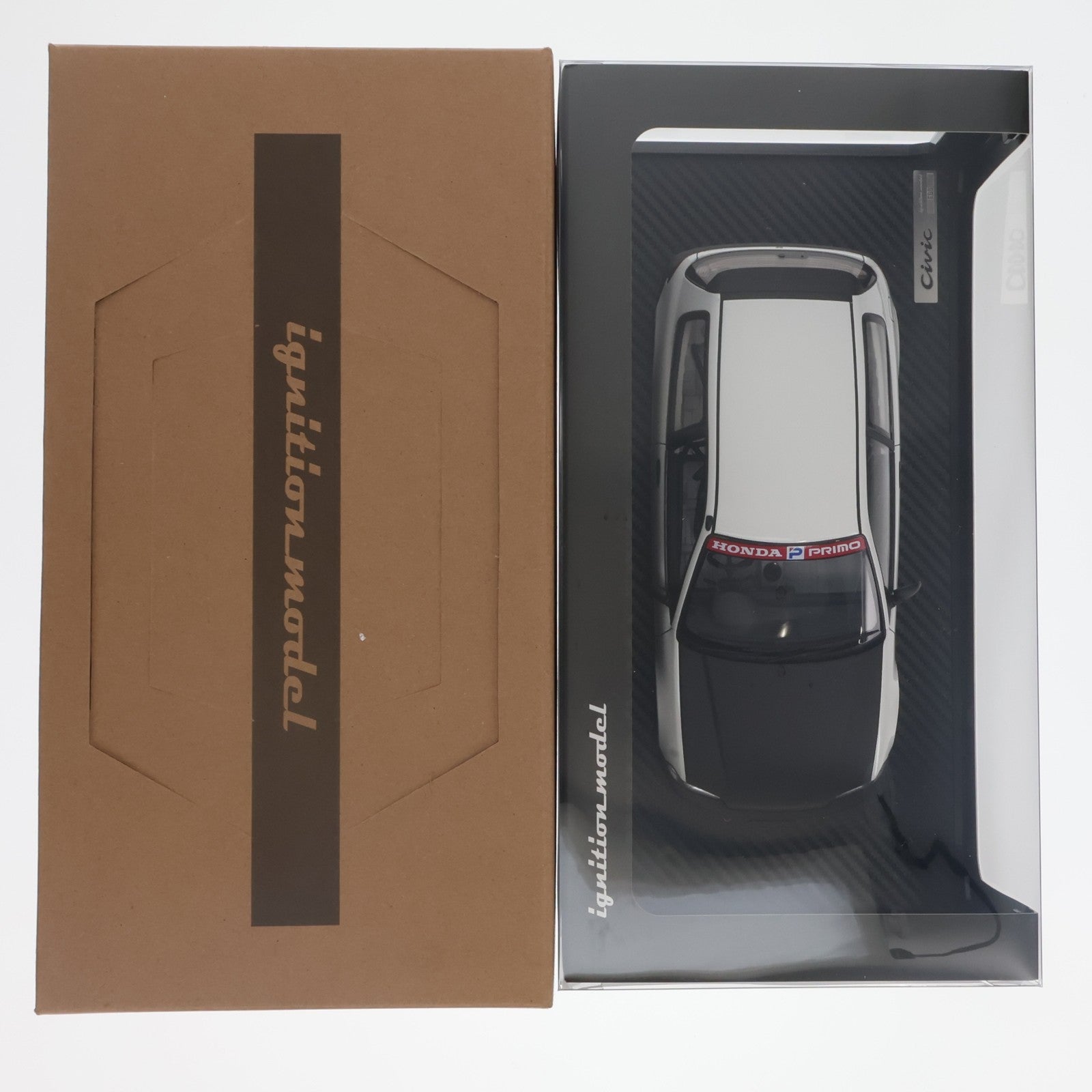 【中古即納】[MDL] 1/18 Honda CIVIC(シビック) EG6(ホワイト) 完成品 ミニカー(IG3042) ignition model(イグニッションモデル)(20231219)