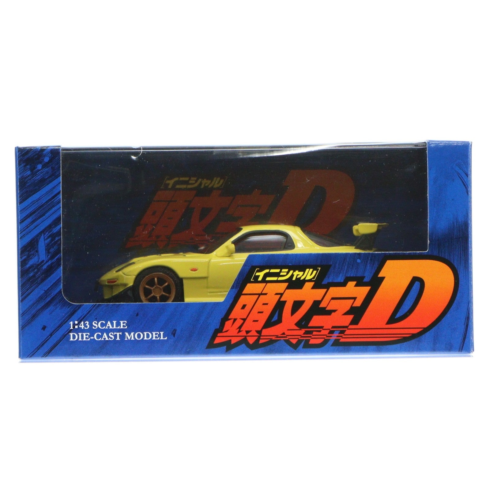 【中古即納】[MDL] 1/43 FD3S RX-7 プロジェクトD 高橋啓介仕様(イエロー) 頭文字D(イニシャルD) 完成品 ミニカー(15198) フジミ模型(FUJIMI)(20070228)
