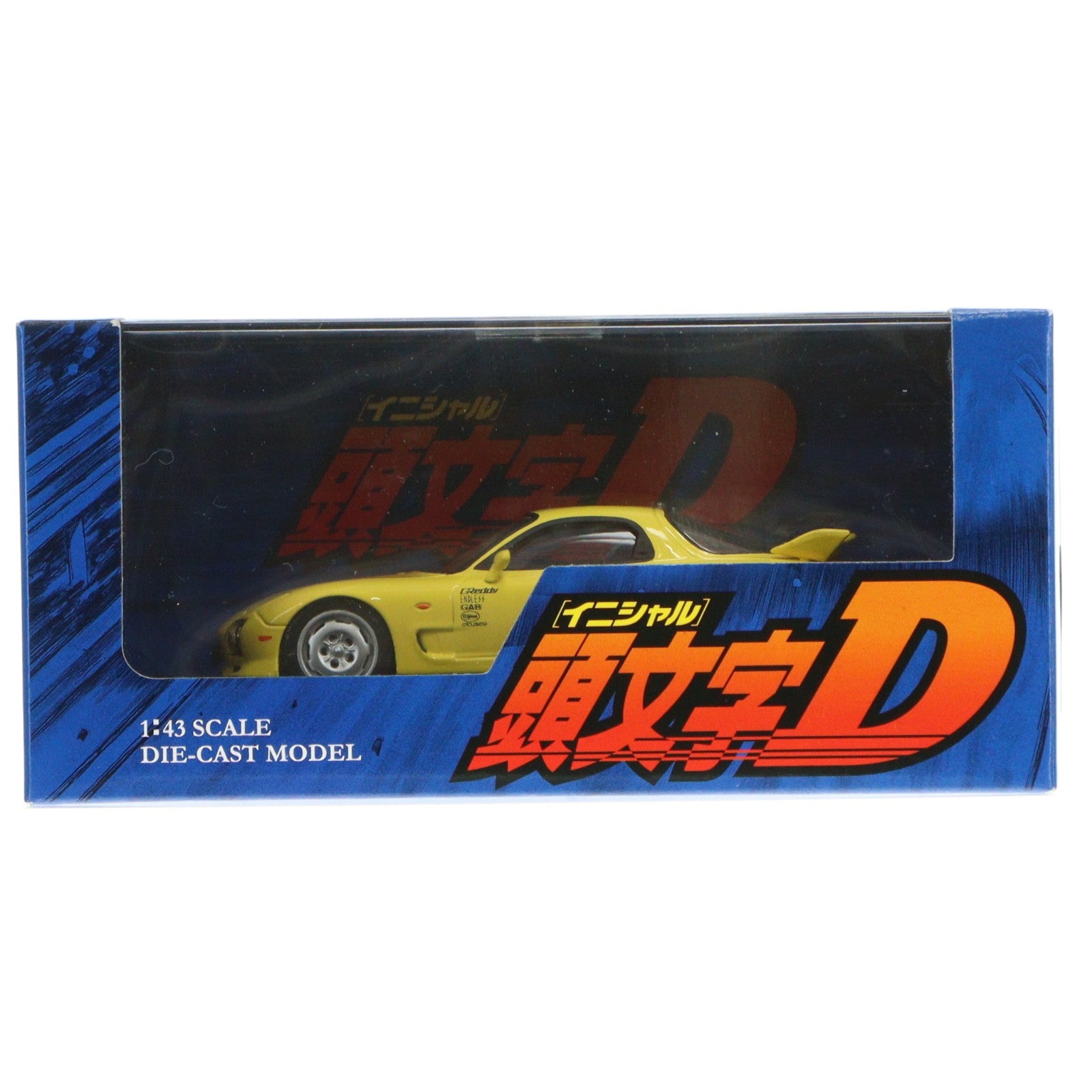 【中古即納】[MDL] 1/43 FD3S RX-7 マツダスピード A-spec. 高橋啓介仕様(イエロー) 頭文字D 完成品 ミニカー(15197) フジミ模型(FUJIMI)(20070210)