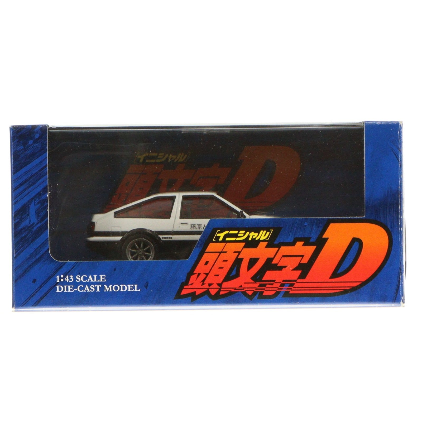 【中古即納】[MDL] 1/43 スプリンタートレノ AE86 1983年 前期型 1600GT APEX 藤原拓海仕様(ブラック×ホワイト) 頭文字D(イニシャルD) 完成品 ミニカー(15194) フジミ模型(FUJIMI)(20070210)