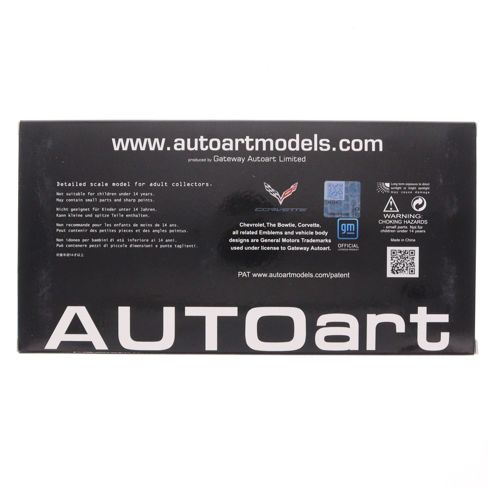 【中古即納】[MDL] オートアート・コンポジットモデルシリーズ 1/18 シボレー コルベット (C7) ZR1(イエロー) 完成品 ミニカー(71278) AUTOart(オートアート)(20240519)