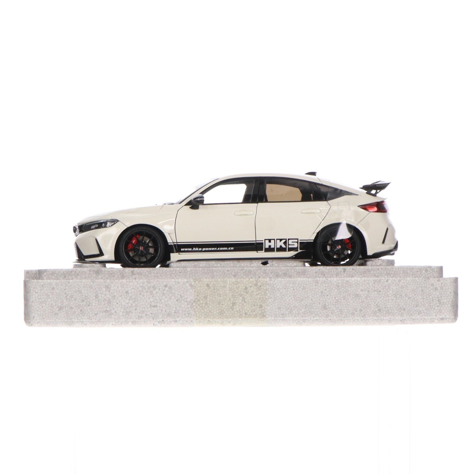 【中古即納】[MDL] 1/18 Honda Civic(シビック) TYPE R (FL5) HKS Livery(チャンピオンシップホワイト) 完成品 ミニカー(M85317) MOTORHELIX(モーターヘリックス)(20260226)