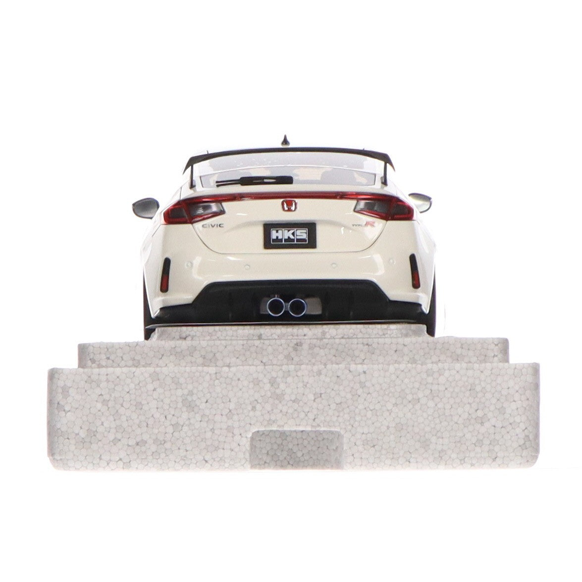 【中古即納】[MDL] 1/18 Honda Civic(シビック) TYPE R (FL5) HKS Livery(チャンピオンシップホワイト) 完成品 ミニカー(M85317) MOTORHELIX(モーターヘリックス)(20260226)