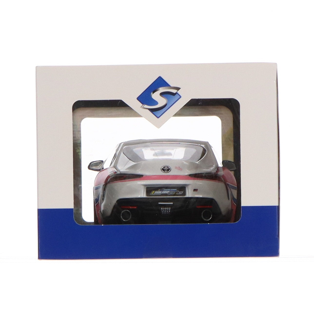 【中古即納】[MDL] 1/18 トヨタ GR スープラ ソリドワークス 痛車 2024(ホワイト/ピンク) 完成品 ミニカー(S1809008) solido(ソリド)(20250621)
