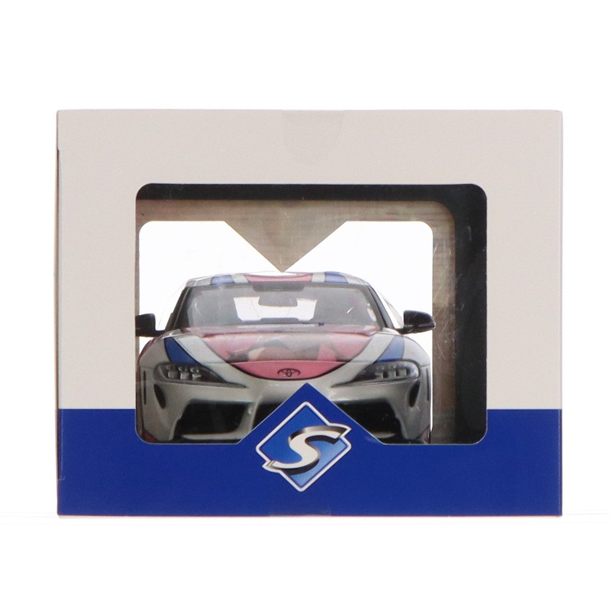 【中古即納】[MDL] 1/18 トヨタ GR スープラ ソリドワークス 痛車 2024(ホワイト/ピンク) 完成品 ミニカー(S1809008) solido(ソリド)(20250621)