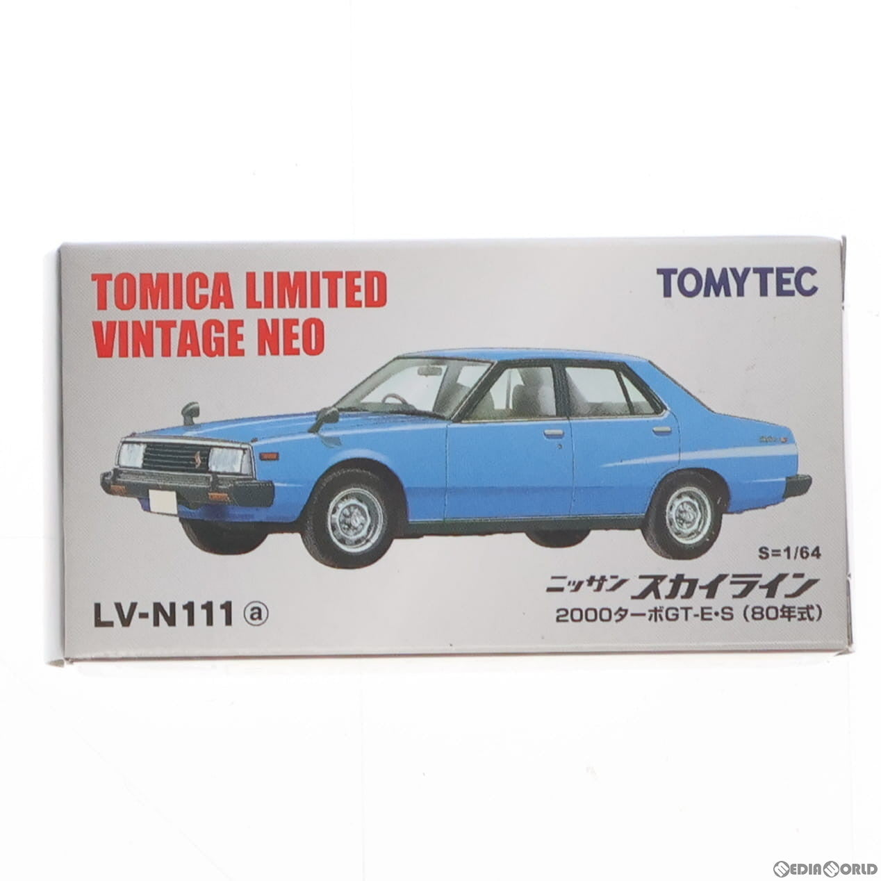 【中古即納】[MDL] トミカリミテッドヴィンテージ NEO 1/64 TLV-N111a スカイライン2000ターボGT-ES(ブルー) 完成品 ミニカー(277743) TOMYTEC(トミーテック)(20151114)