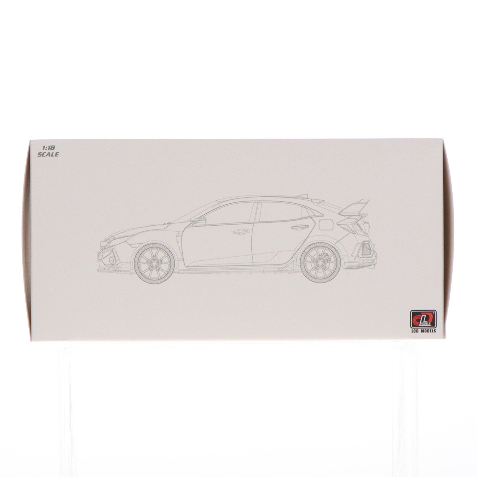 【中古即納】[MDL] 1/18 Honda CIVIC(シビック) Type-R(FK8) 2020 WHITE(ホワイト) 完成品 ミニカー(LCD18005B-WH) LCD MODELS(20251231)
