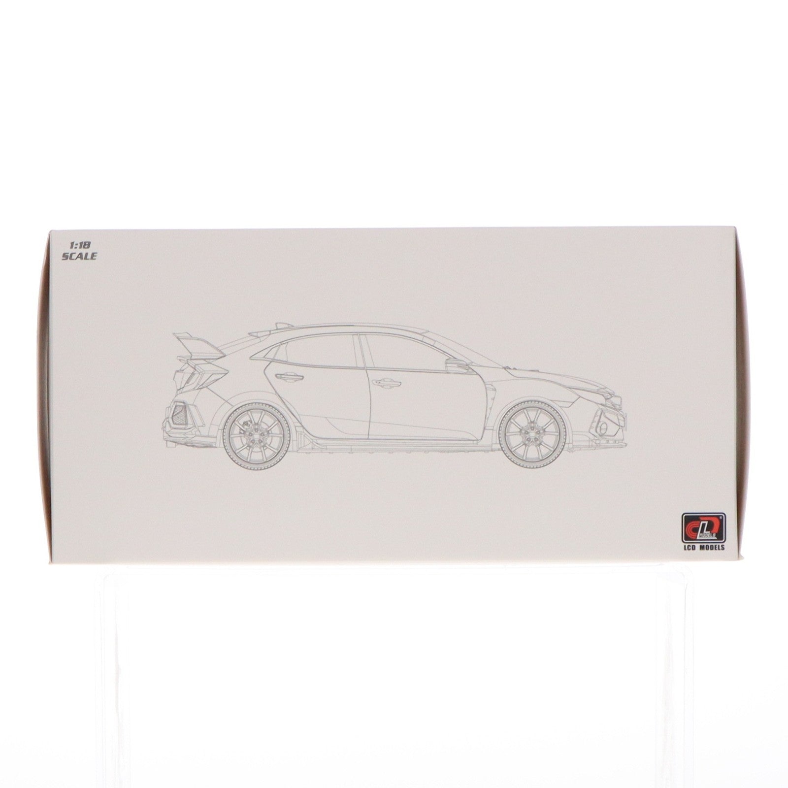 【中古即納】[MDL] 1/18 Honda CIVIC(シビック) Type-R(FK8) 2020 WHITE(ホワイト) 完成品 ミニカー(LCD18005B-WH) LCD MODELS(20251231)