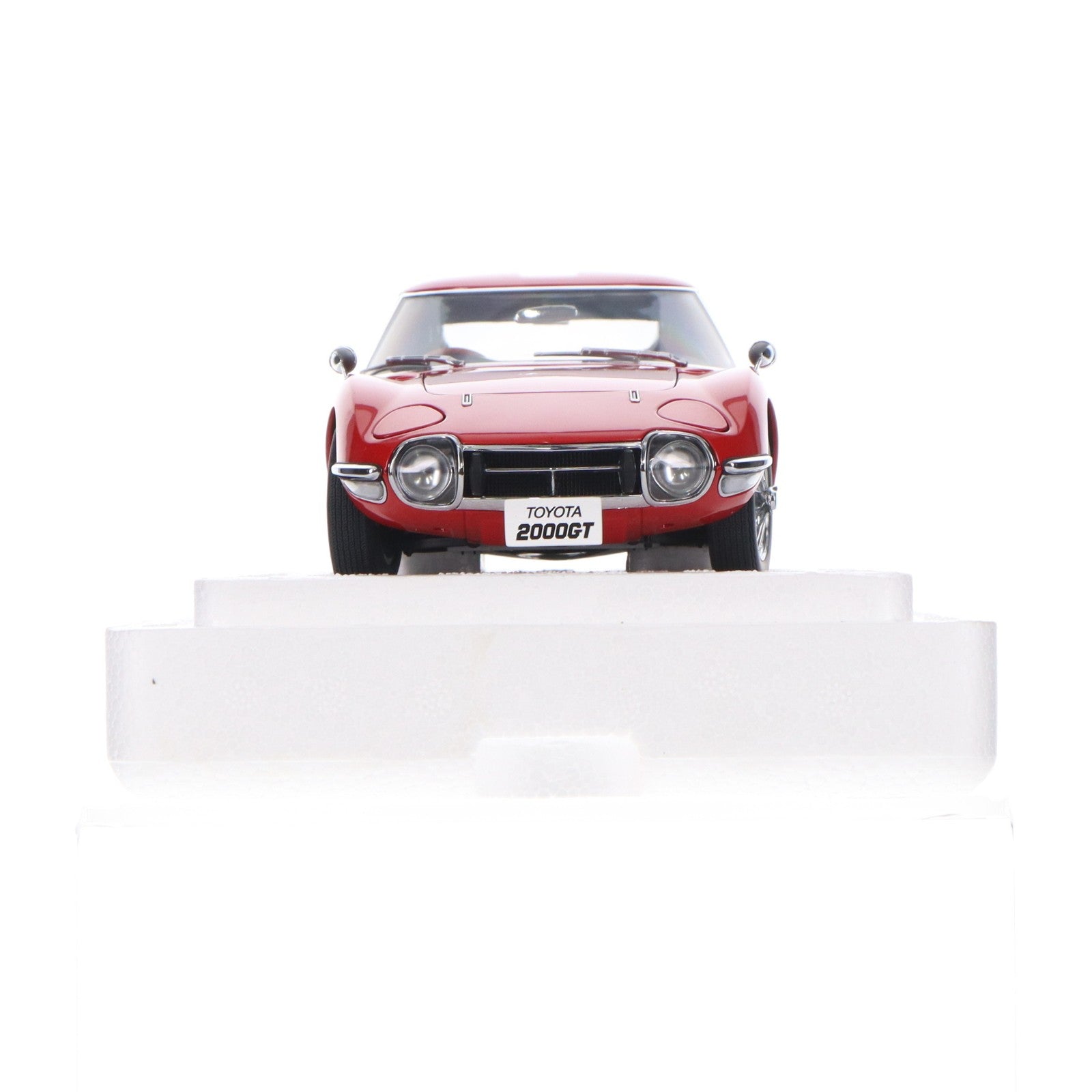 【中古即納】[MDL] 1/18 トヨタ 2000GT ワイヤースポークホイール バージョン(レッド) 完成品 ミニカー(78761) AUTOart(オートアート)(20210122)