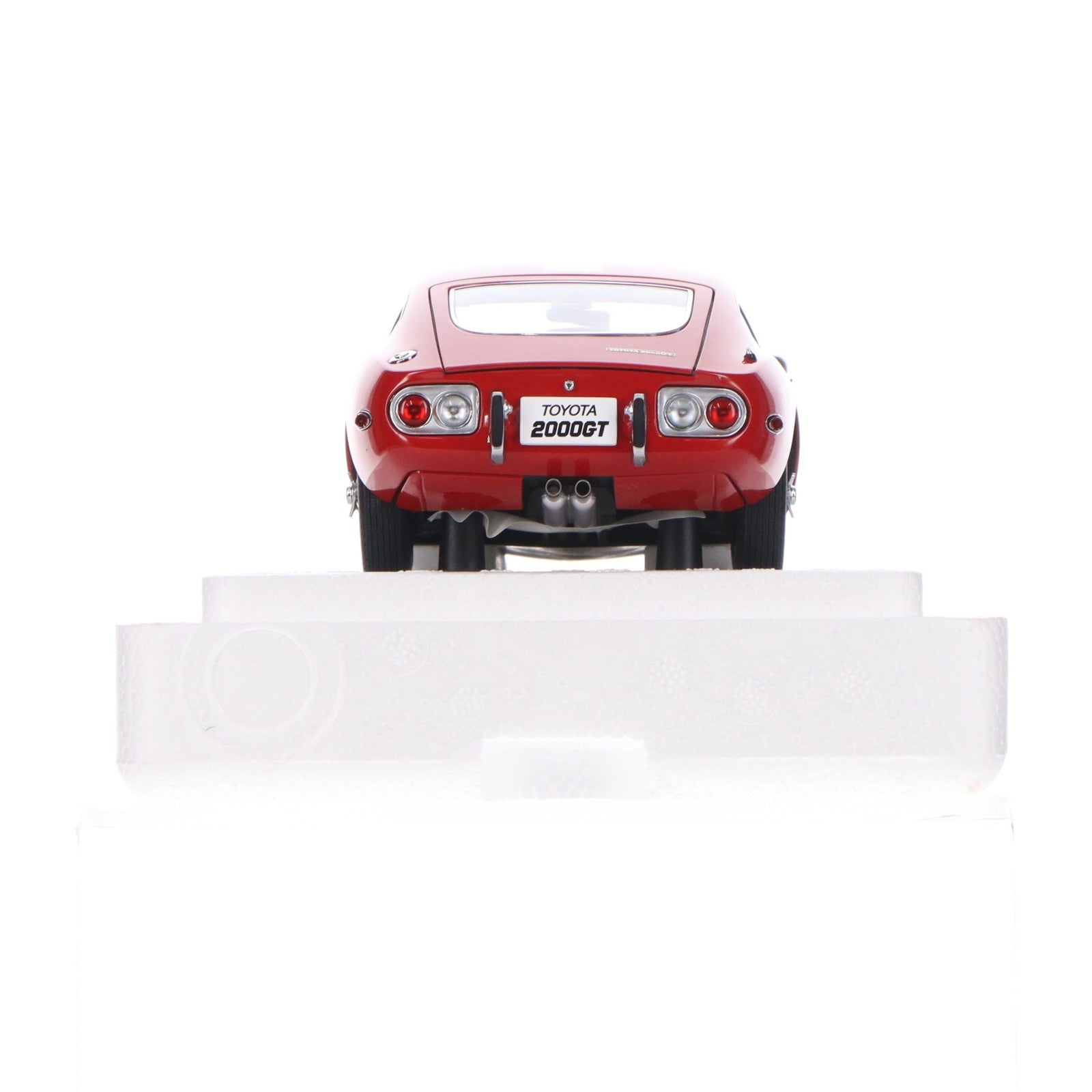 【中古即納】[MDL] 1/18 トヨタ 2000GT ワイヤースポークホイール バージョン(レッド) 完成品 ミニカー(78761) AUTOart(オートアート)(20210122)