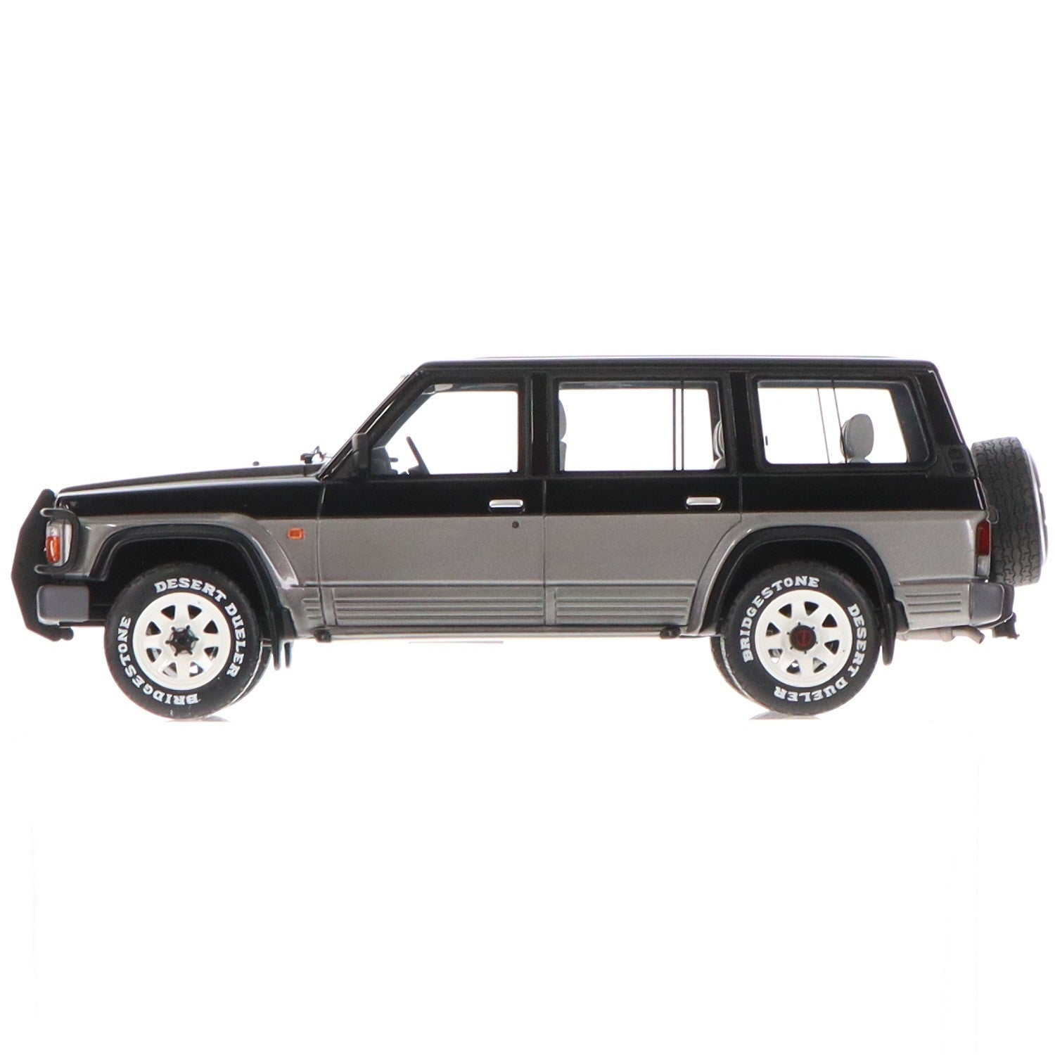 【中古即納】[MDL] 1/18 日産パトロール GR Y60 1992 Graphite Grey KH2 / Black 完成品 ミニカー(OT993) OttO mobile(オットーモビル)(20230528)