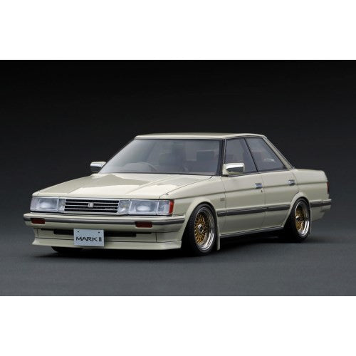 【中古即納】[MDL] 1/18 Toyota MarkII Grande Limited(GX71) Pearl White 完成品 ミニカー(IG3822) ignition model(イグニッションモデル)(20251021)