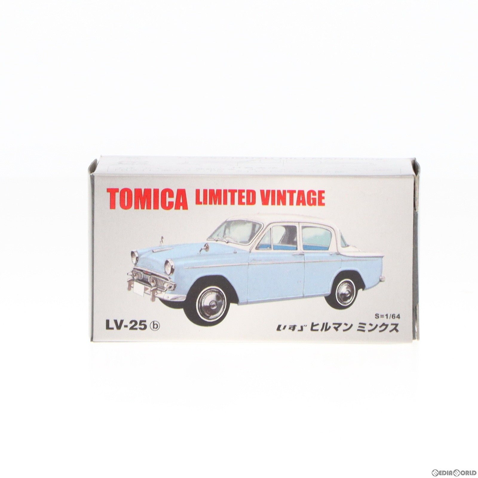 【中古即納】[MDL] トミカリミテッドヴィンテージ 1/64 TLV-25b いすず ヒルマン ミンクス(ブルー) 完成品 ミニカー(210443) TOMYTEC(トミーテック)(20060331)