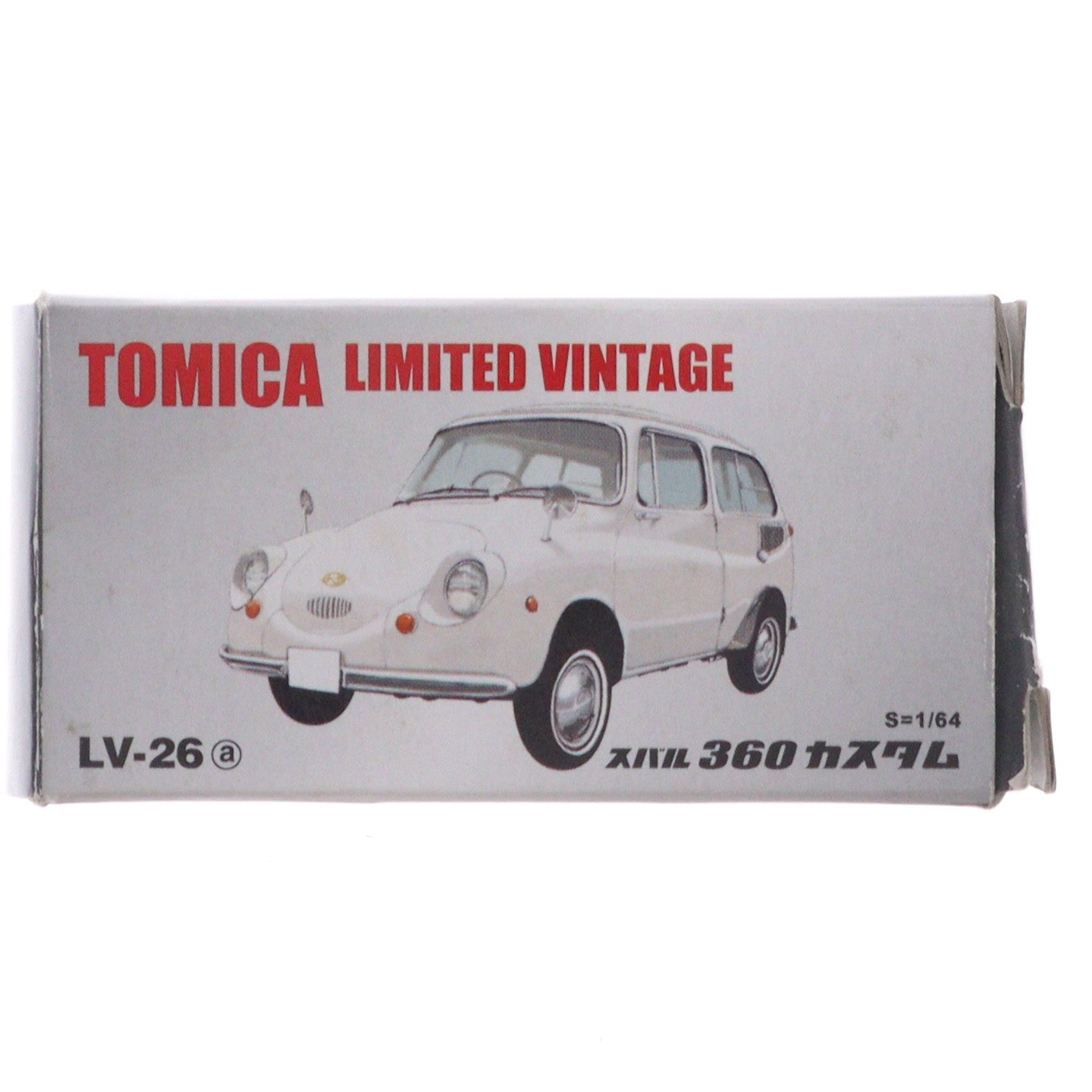 【中古即納】[MDL] トミカリミテッドヴィンテージ 1/64 TLV-26a スバル360 カスタム(ホワイト) 完成品 ミニカー(210467) TOMYTEC(トミーテック)(20101231)