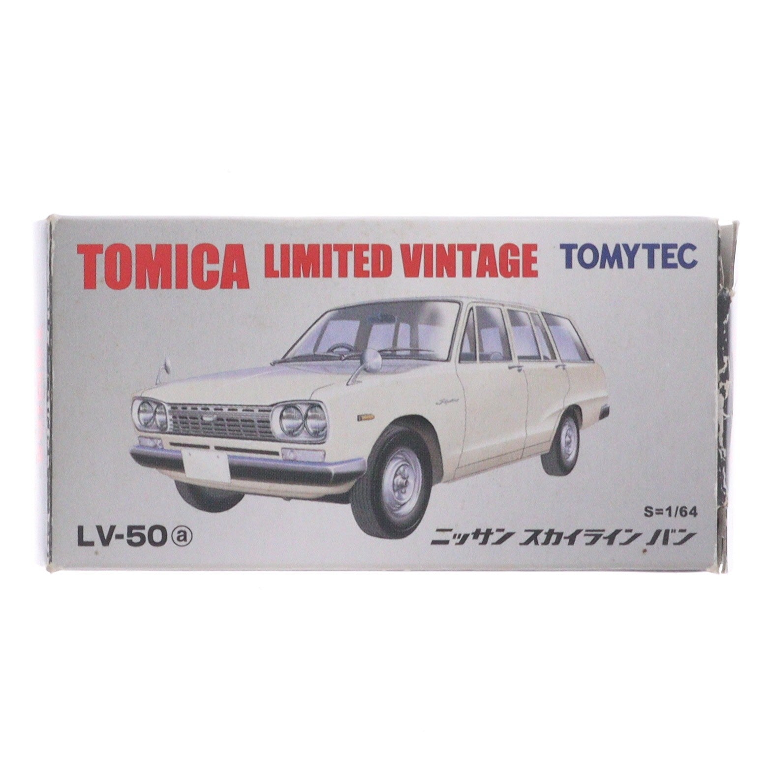 【中古即納】[MDL] トミカリミテッドヴィンテージ 1/64 TLV-50a ニッサン スカイライン バン(ホワイト) 完成品 ミニカー(213185) TOMYTEC(トミーテック)(20101231)